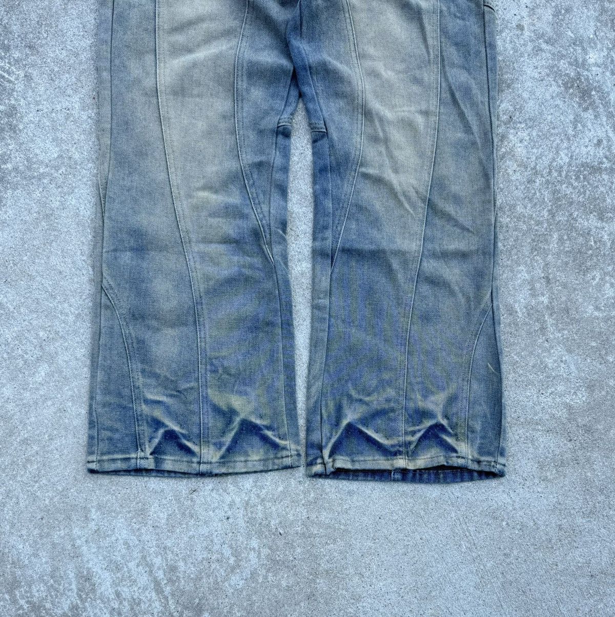 Other Vintage Y2K avantgarde streetwear oversized jeans Size US 32 / EU 48 - 2 Thumbnail