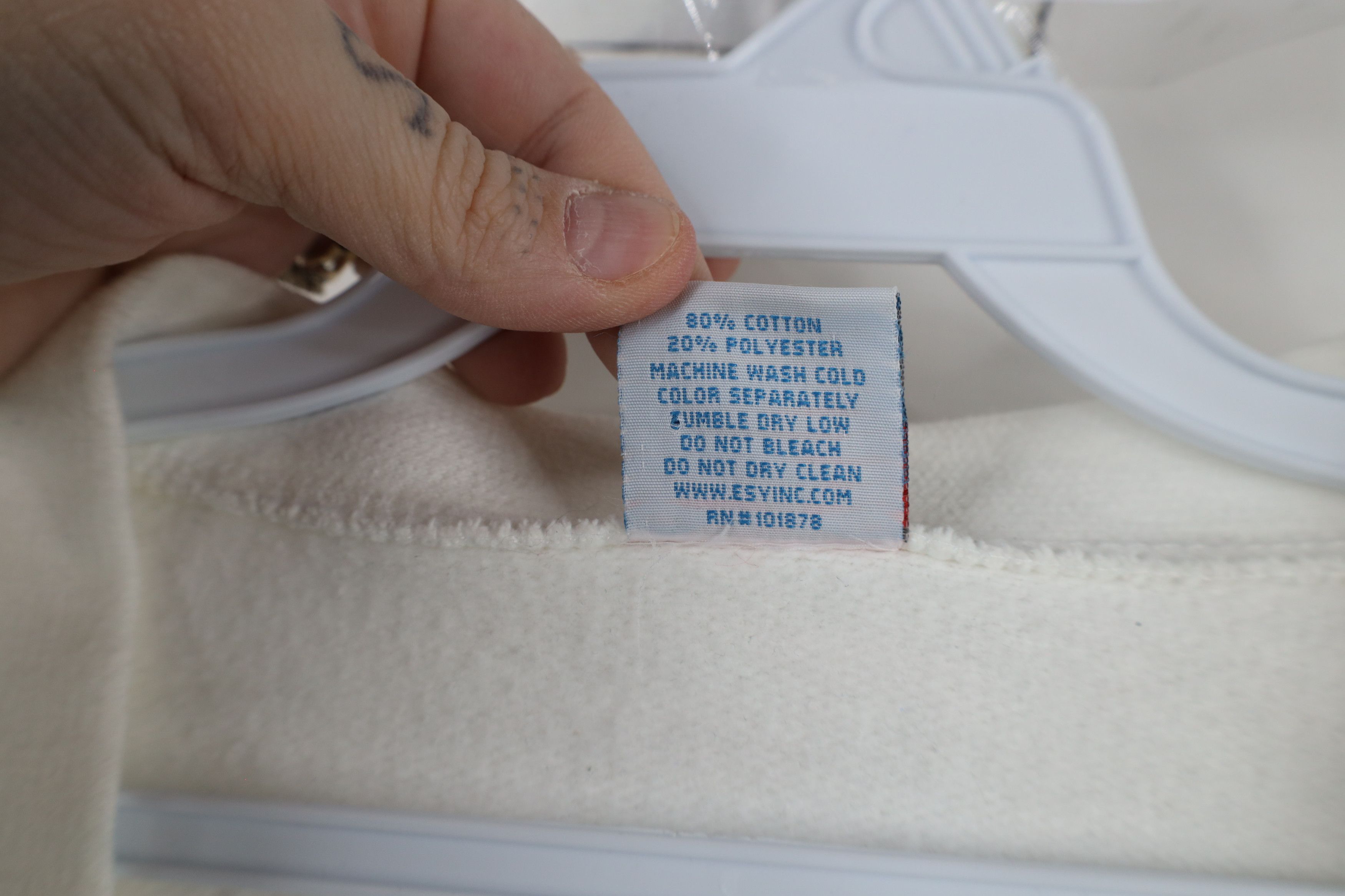 Vintage Vintage 90s Streetwear Button Cardigan Sweatshirt White Size L / US 10 / IT 46 - 6 Thumbnail