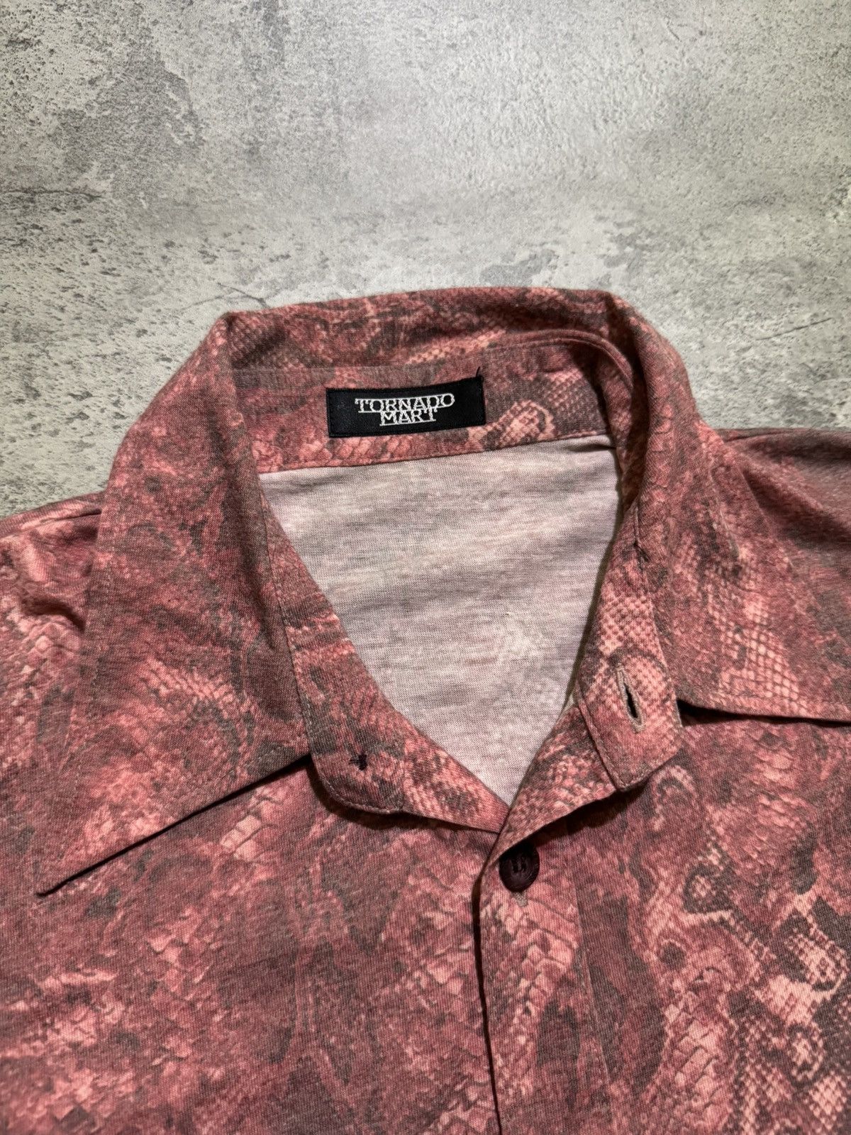 Tornado Mart 2000s Tornado Mart Snakeskin Ifsixwasnine Shirt Size US M / EU 48-50 / 2 - 4 Thumbnail