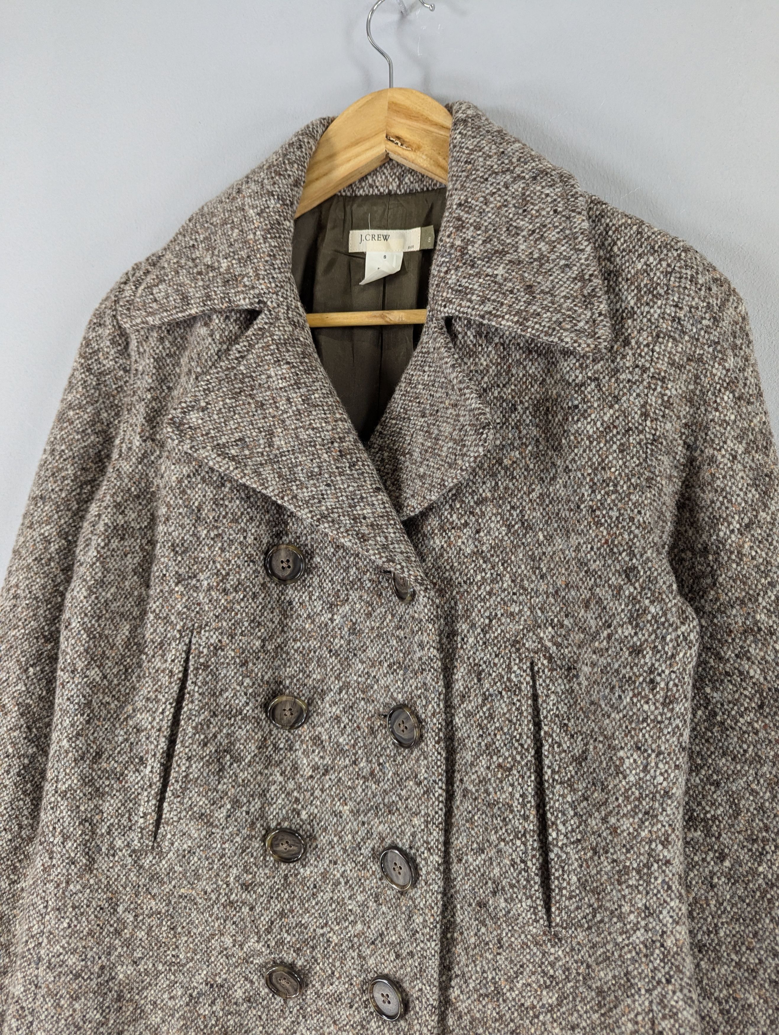 J.Crew Women's J.CREW Double Breasted Lined Wool Coat Jacket Size S Size S / US 4 / IT 40 - 5 Thumbnail