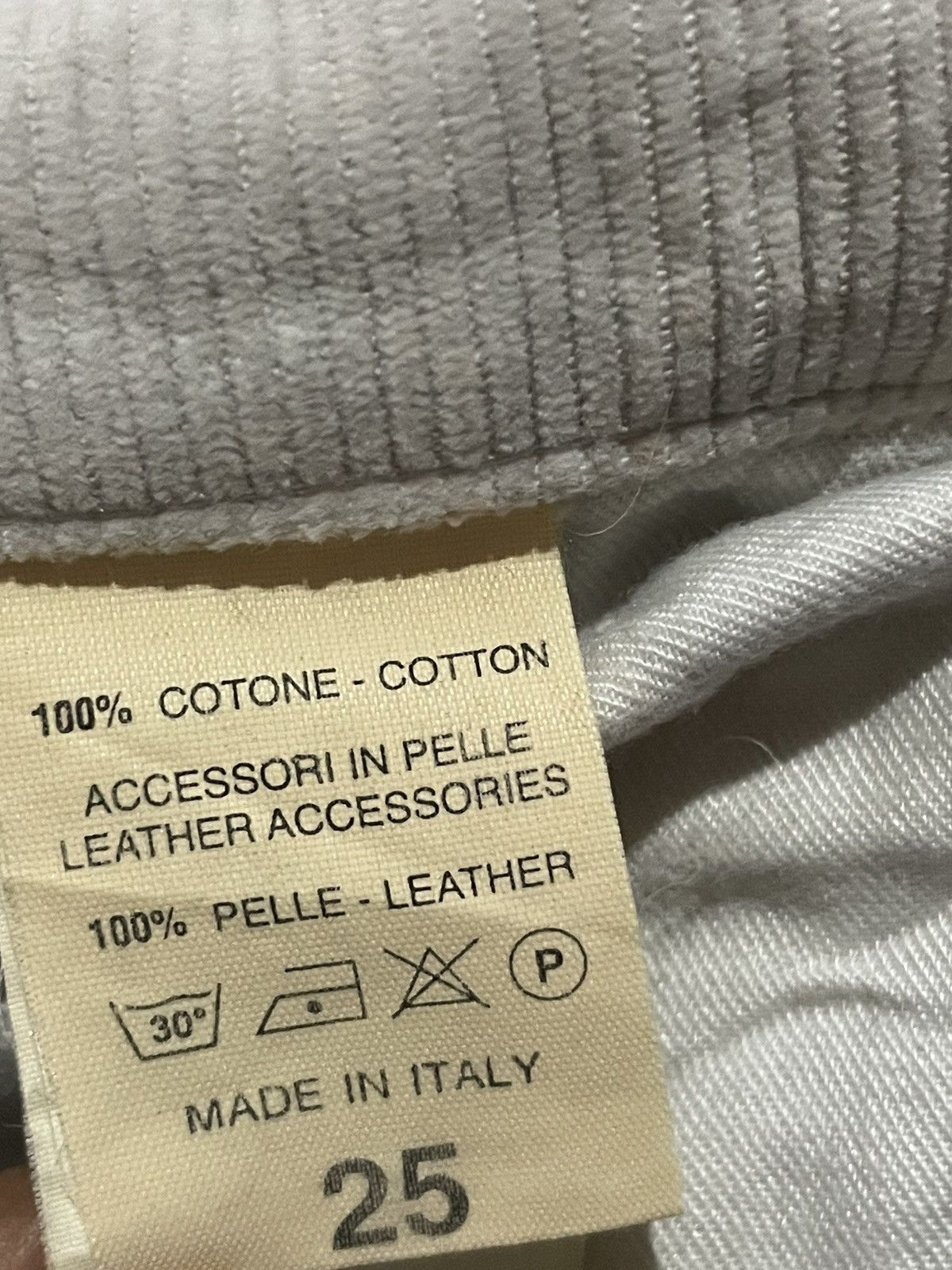 Neil Barrett Neil Barrett Corduroy Pants Size 29" - 5 Thumbnail