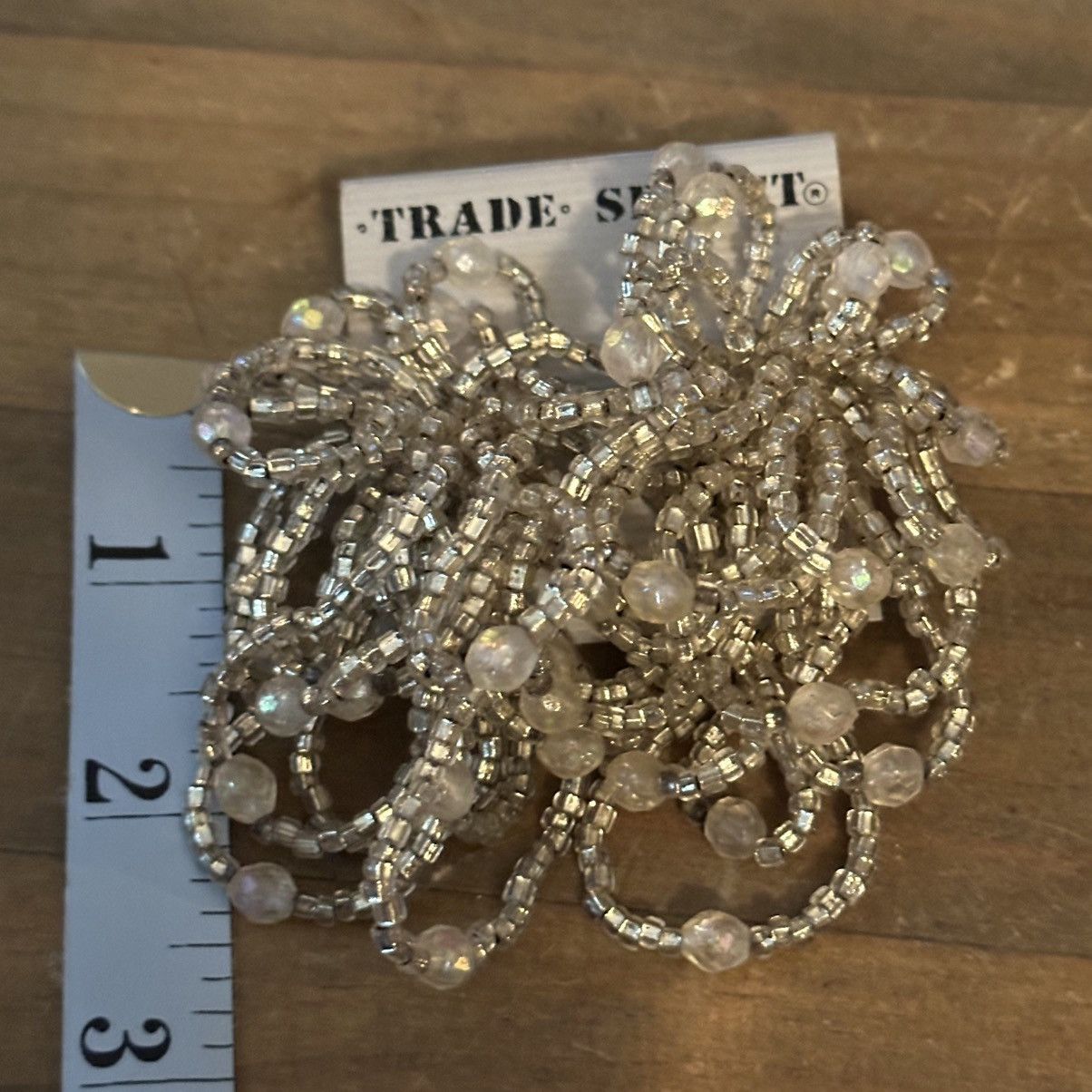 Vintage Vintage spiral loop bead clip on earrings Size ONE SIZE - 2 Thumbnail