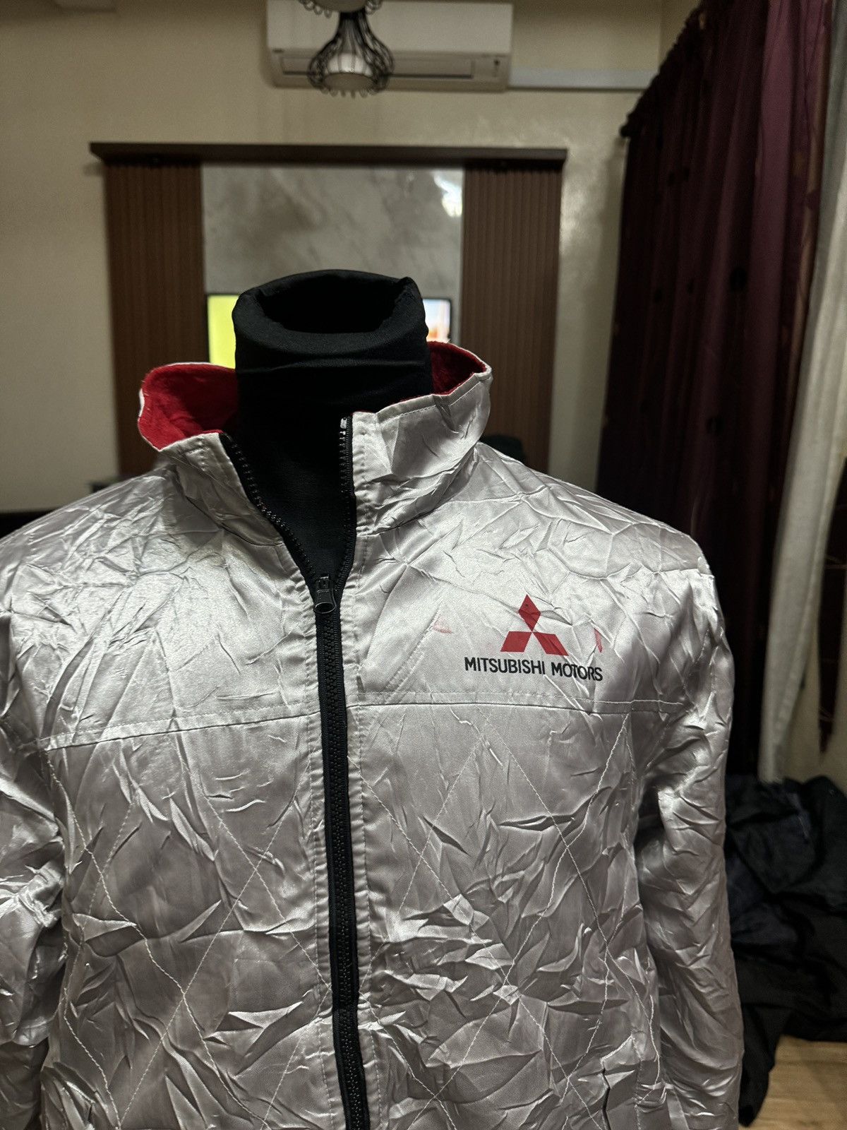 Japanese Brand × Sports Specialties Vintage MITSUBISHI MOTORS light jacket Size US M / EU 48-50 / 2 - 3 Thumbnail