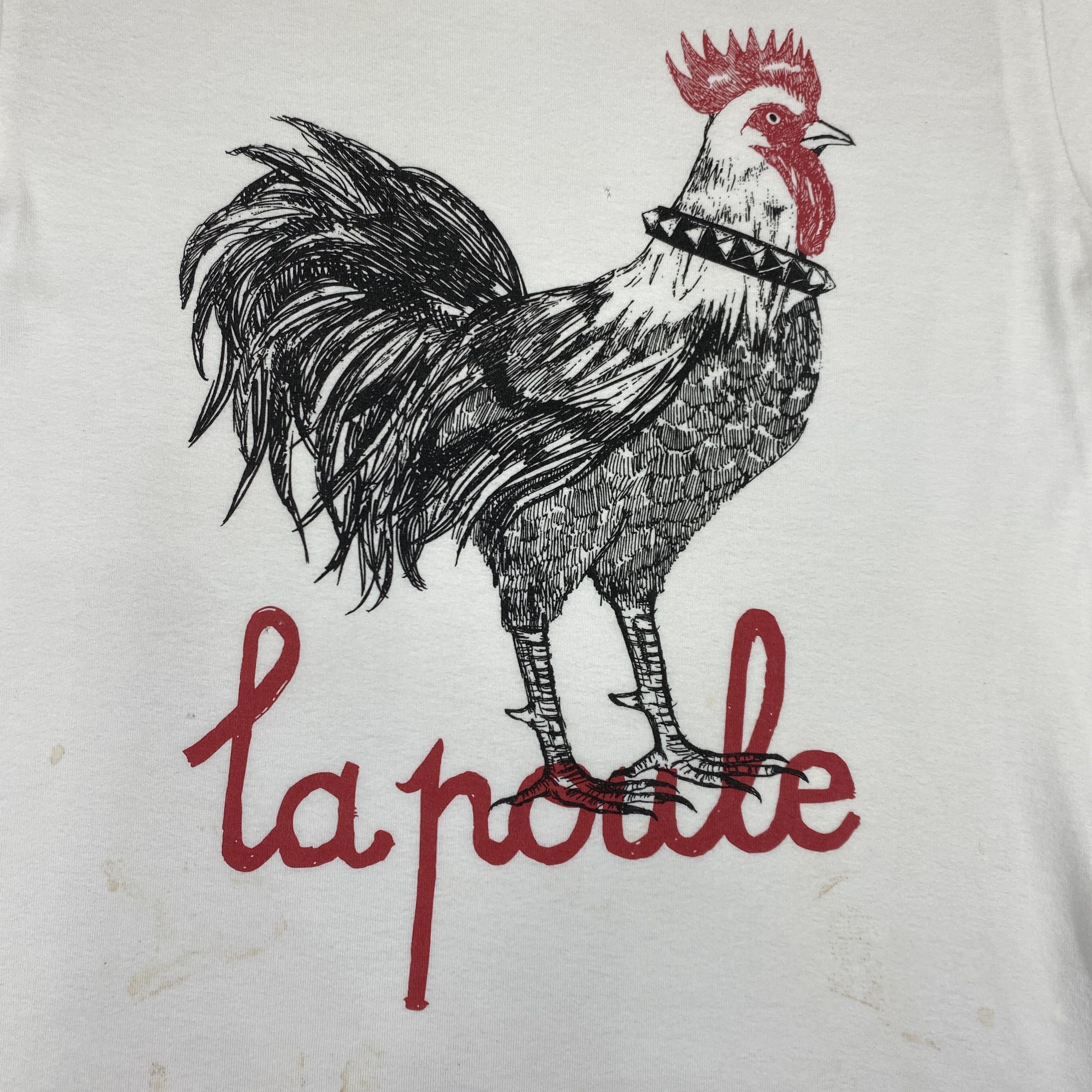 Japanese Brand Uniqlo La Poule Rooster T-Shirt - L024 Size US S / EU 44-46 / 1 - 6 Thumbnail