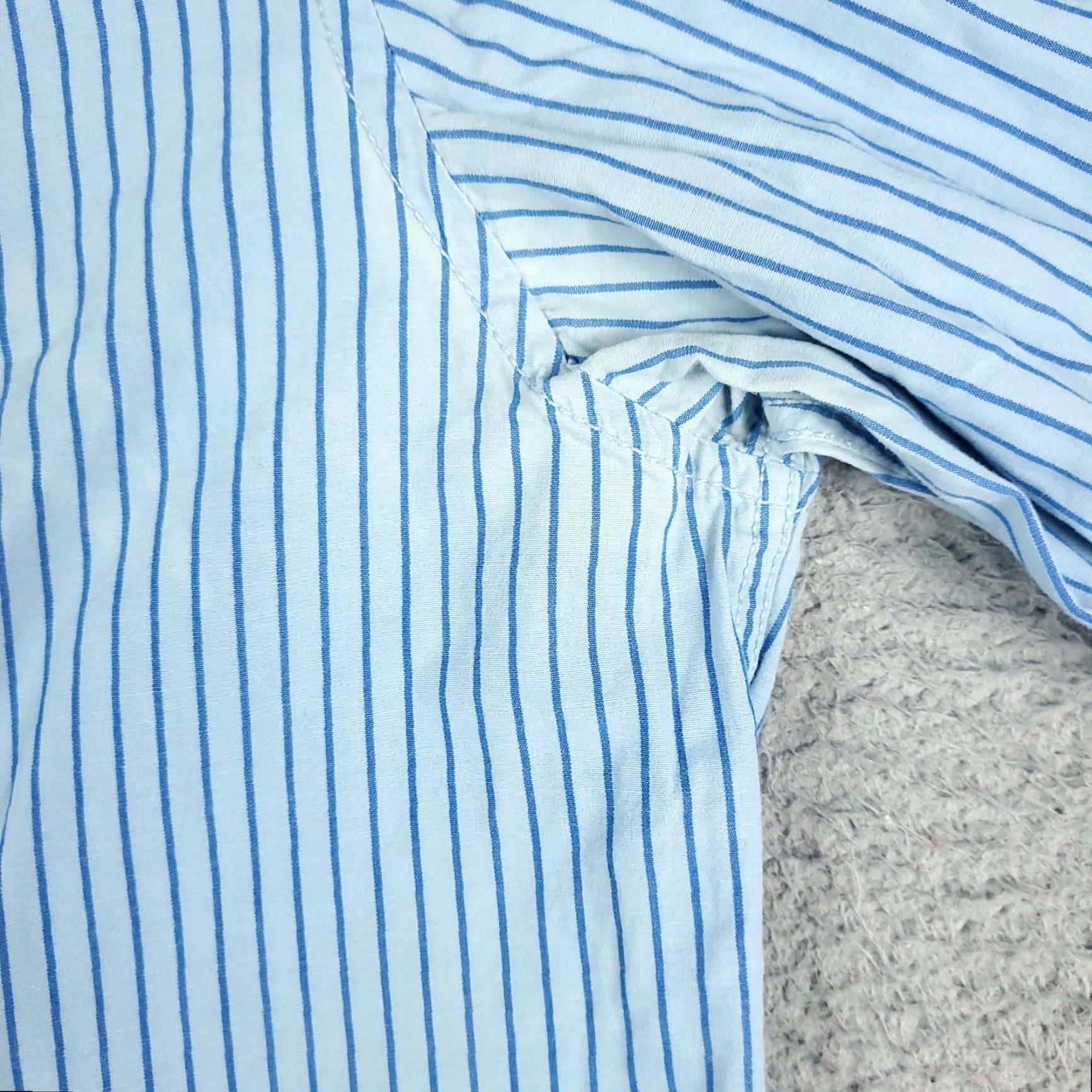 Nautica Nautica Button Up Shirt Mens Large Blue Striped Long Sleeve Classic Preppy Size US L / EU 52-54 / 3 - 4 Thumbnail