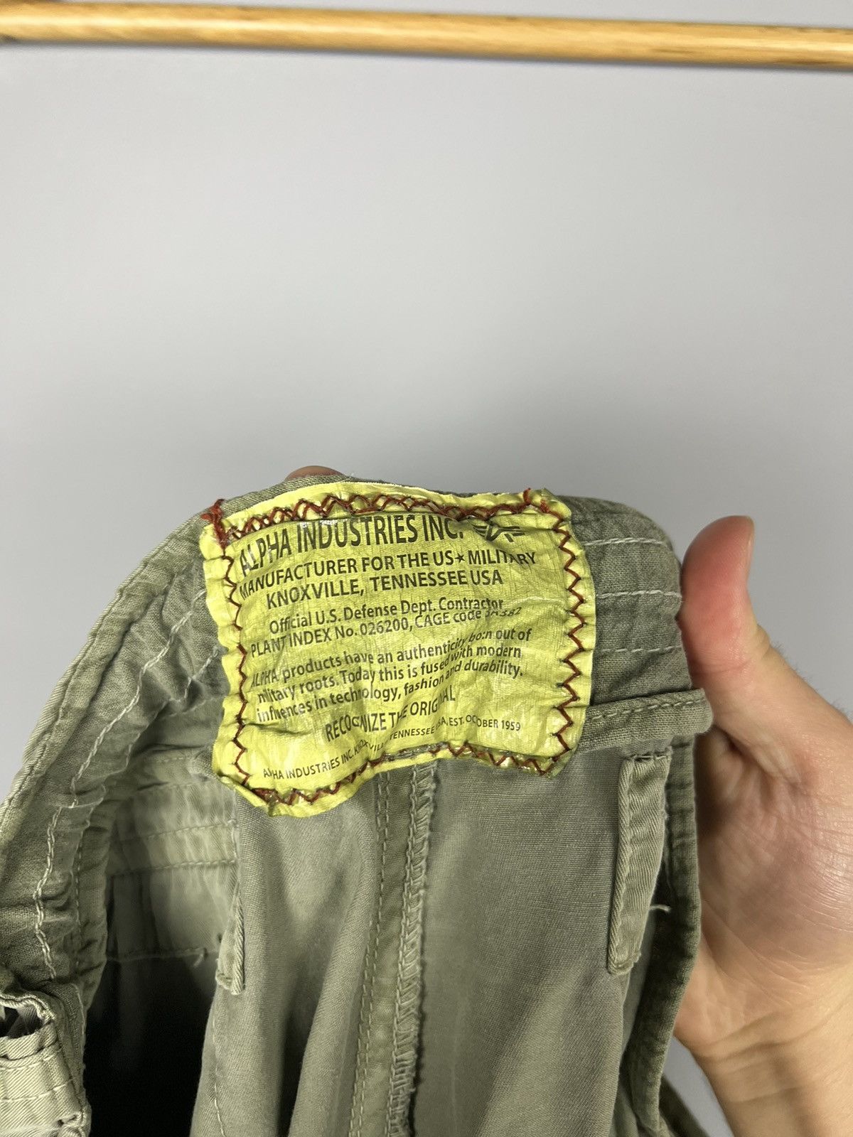 Alpha Industries W36 Alpha industries cargo pants with drawstrings vintage Size US 36 / EU 52 - 10 Thumbnail