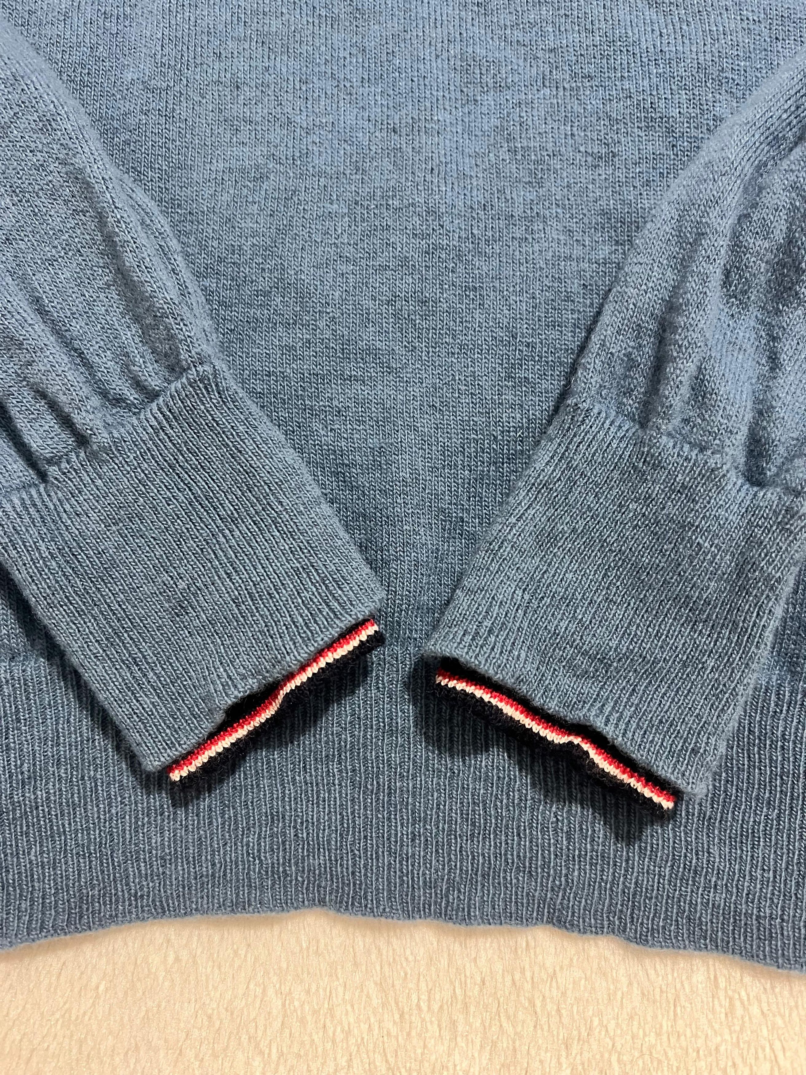 Moncler Moncler Maglione Tricot Girocollo Round Neck Sweater Size US M / EU 48-50 / 2 - 2 Thumbnail
