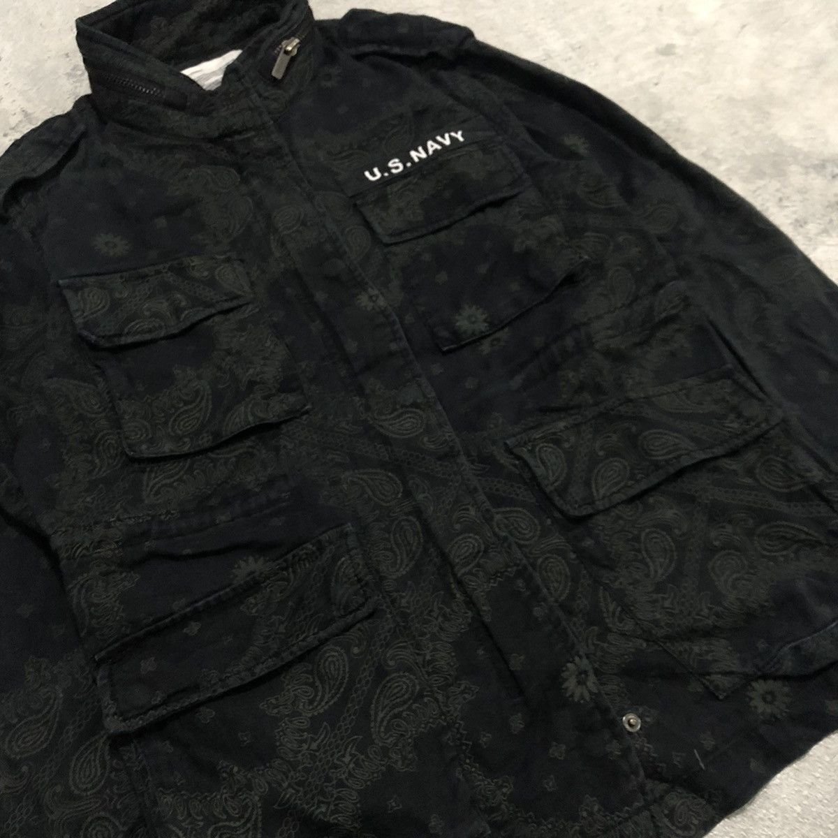 Codes Combine Codes Combine Field M65 Army Bandana Paisley Design Jacket Size US XS / EU 42 / 0 - 4 Thumbnail