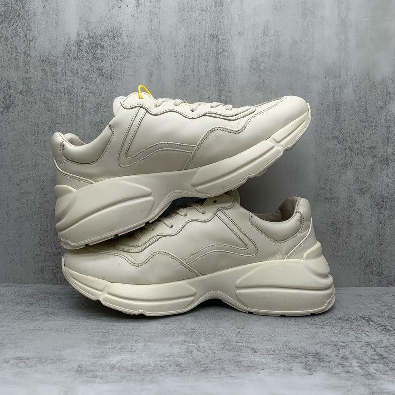 Gucci Gucci Rhyton Wave Print Low-Top Dad Sneakers - Size US 8 / EU 41 - 4 Thumbnail