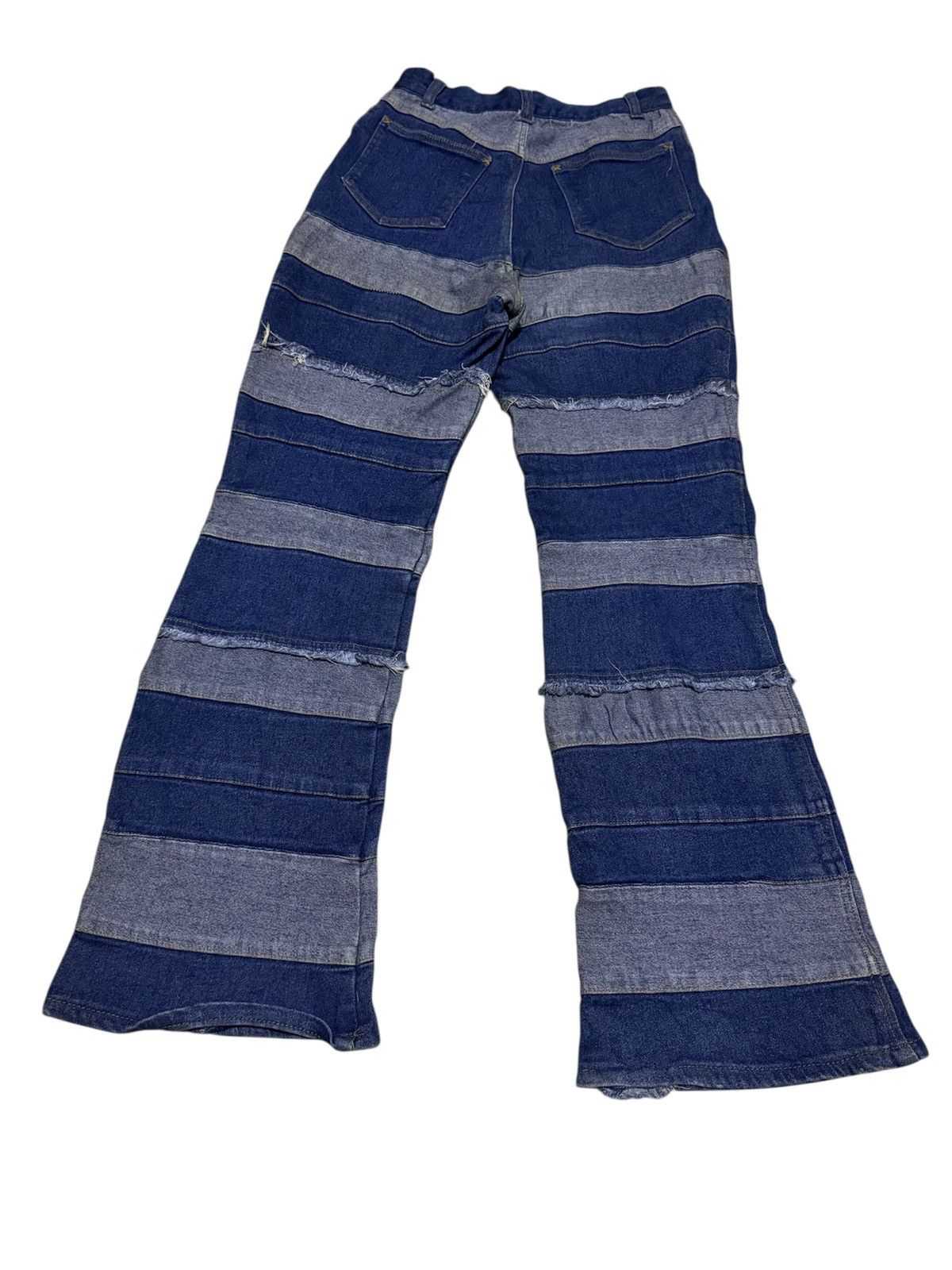 Hysteric Glamour × If Six Was Nine × In The Attic 🇯🇵 Hysteric Glamour Hagi Flare 🔥 Denim Inspired Jeans Size US 26 / EU 42 - 2 Thumbnail