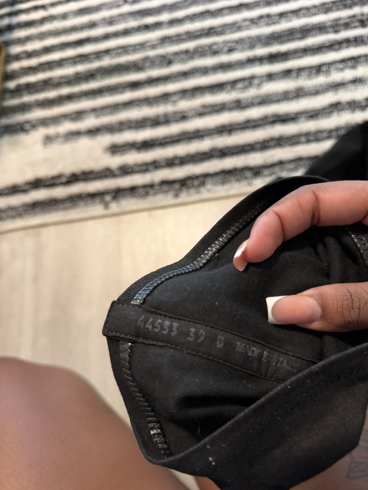 Rick Owens Rick Owens DRKSHDW Abstract Stocking Size US 9 / IT 39 - 7 Thumbnail