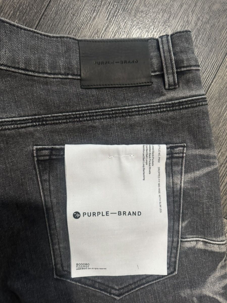 Purple purple jeans Size US 32 / EU 48 - 5 Thumbnail
