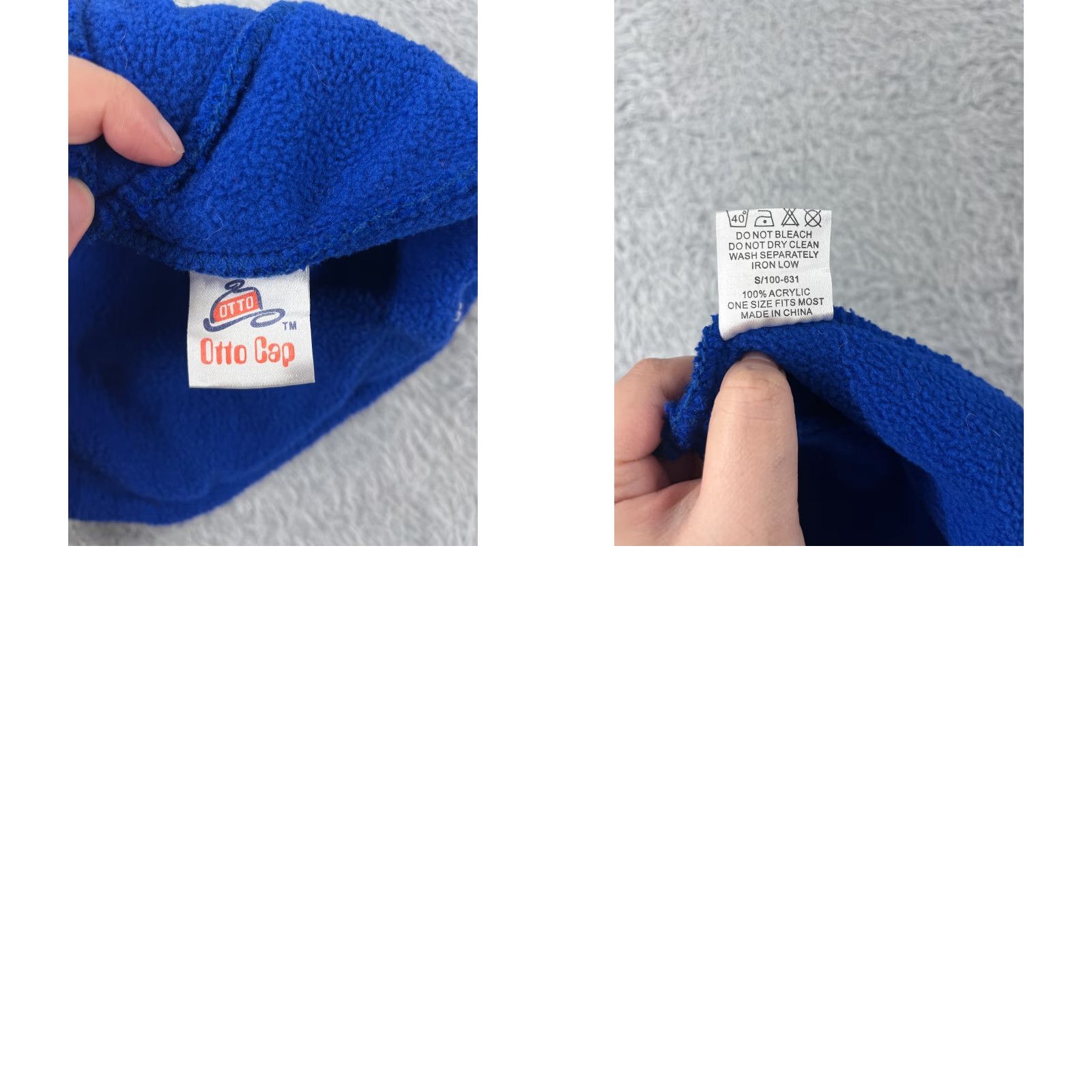 Vintage Park City 1884 Beanie Toque Adult One Size Blue Ear Flaps Knit Acrylic Utah Size US M / EU 48-50 / 2 - 8 Thumbnail