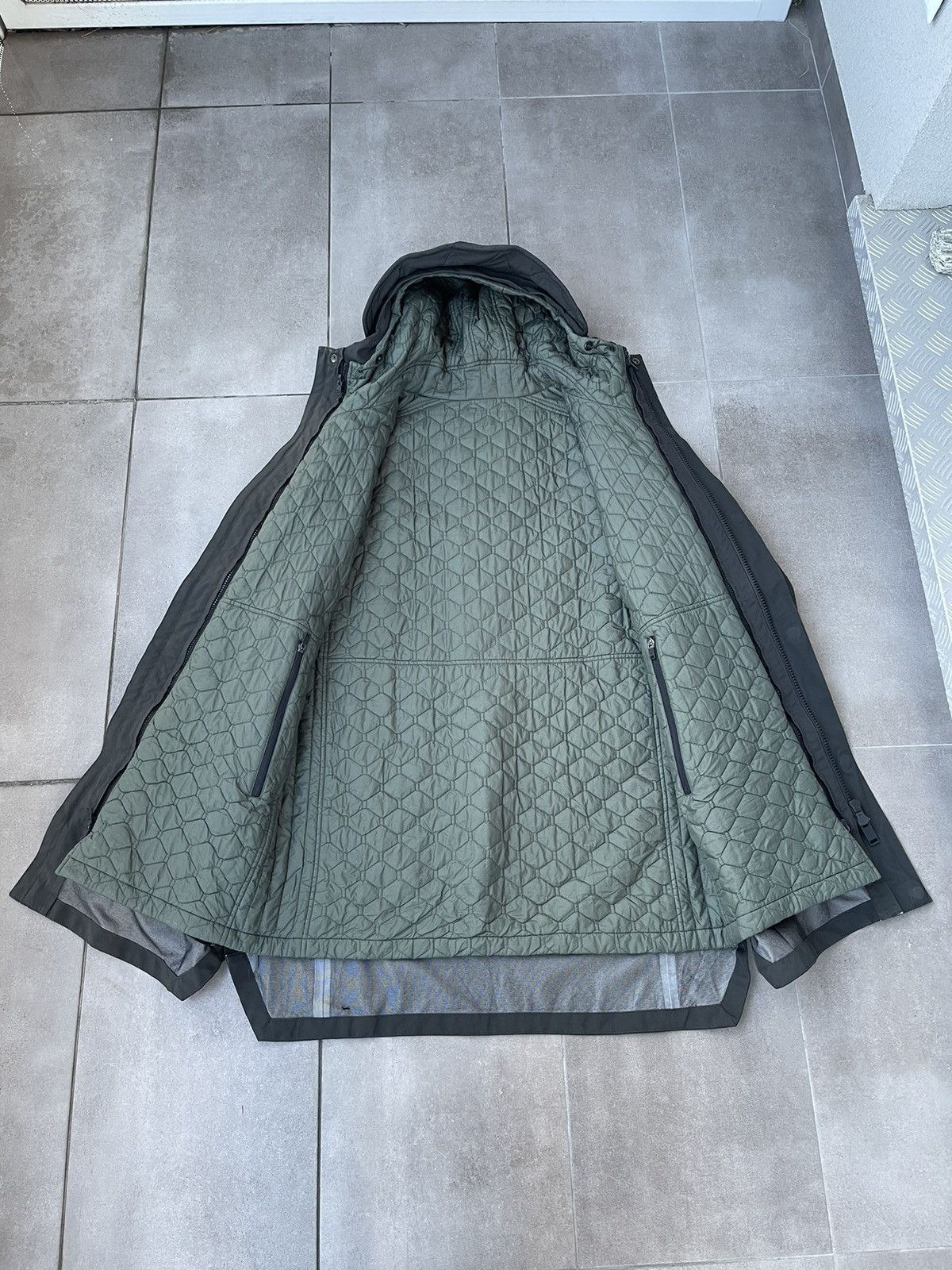 Krakatau FW19 Krakatau QM215 Planck Swamp Green Liner Parka Size US XL / EU 56 / 4 - 10 Thumbnail