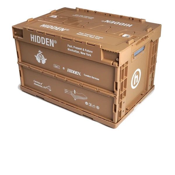 image of Hidden Stackable Crate in Cream, Men's