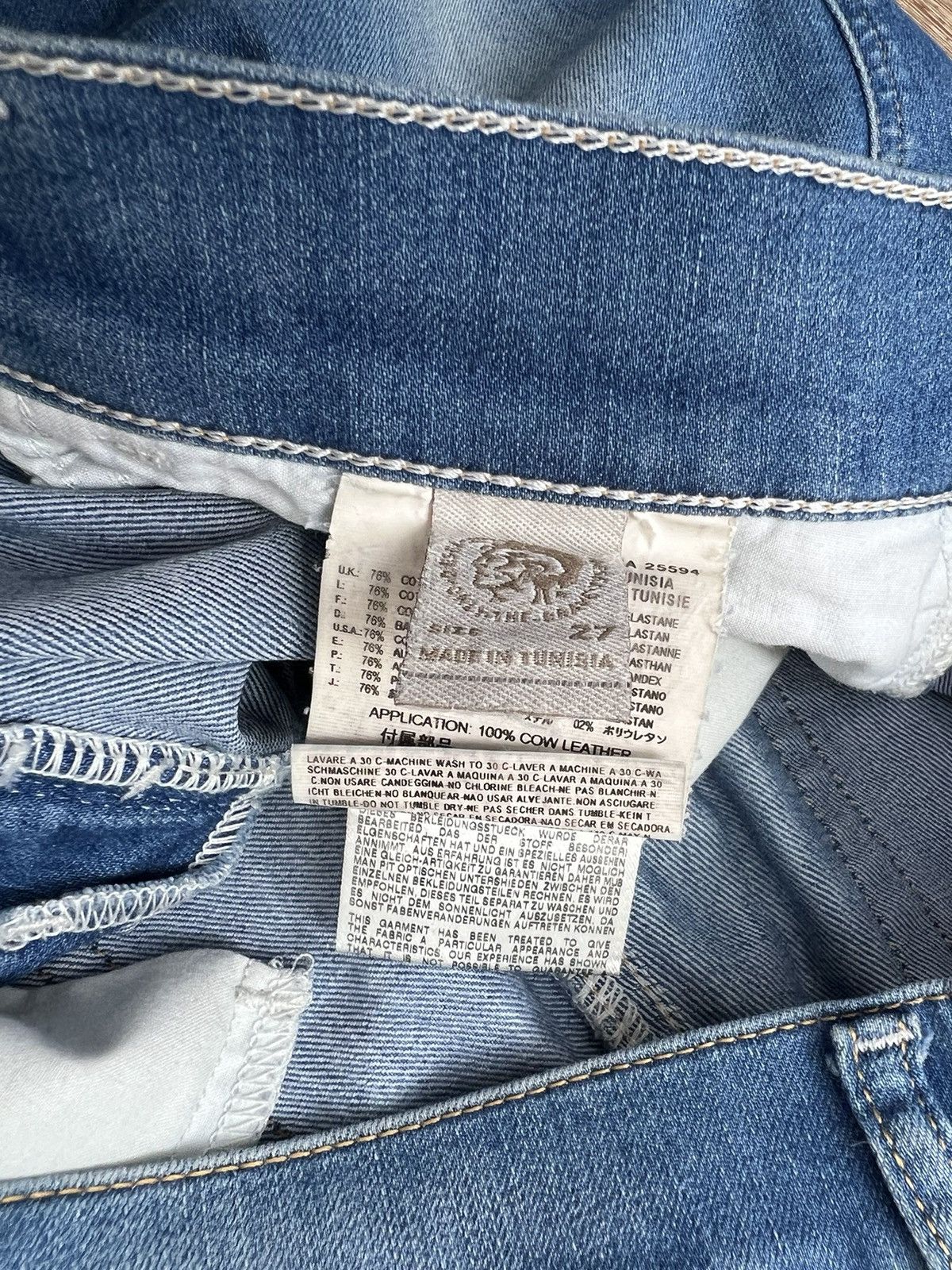 Diesel Womens diesel bootree stretch jeans Size 27" / US 4 / IT 40 - 3 Thumbnail