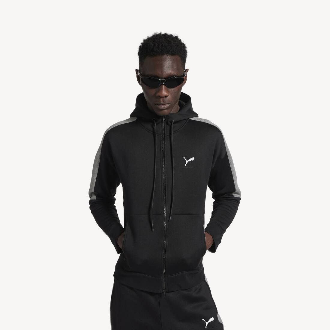 Balenciaga × Puma Balenciaga Puma Cotton Track Sweatshirt Size US S / EU 44-46 / 1 - 5 Thumbnail