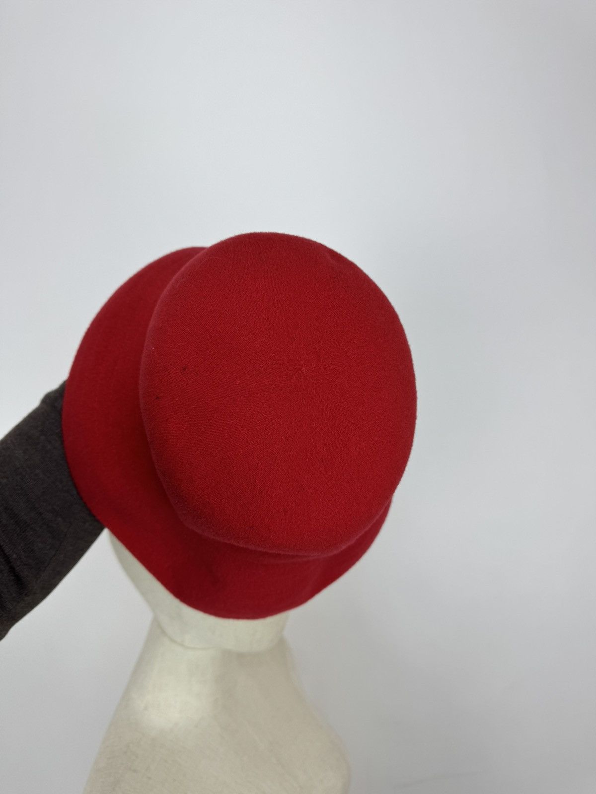 Kangol Vintage kangol wool Bucket Hat red Bermuda Casual Panama hat Size ONE SIZE - 6 Thumbnail