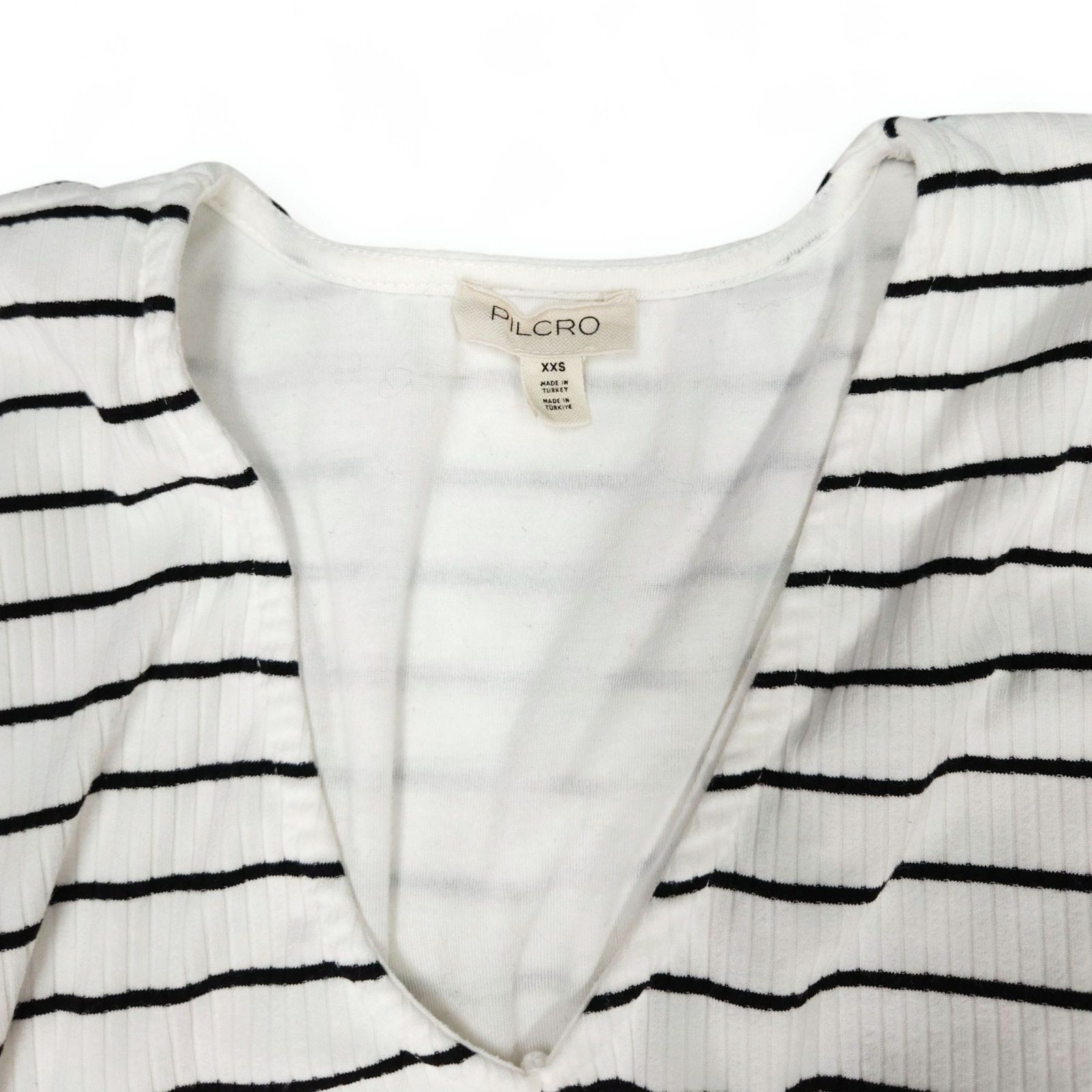 Anthropologie EUC Anthropologie Pilcro Thong Bodysuit Sz XXS Ribbed Size XXS / US 00 / IT 34 - 3 Thumbnail