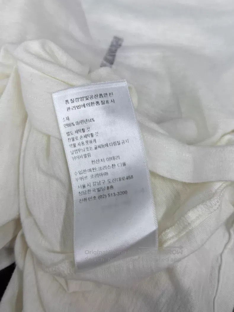 Dior Dior Cotton letter print T-shirt short sleeve Size XS / US 0-2 / IT 36-38 - 7 Thumbnail