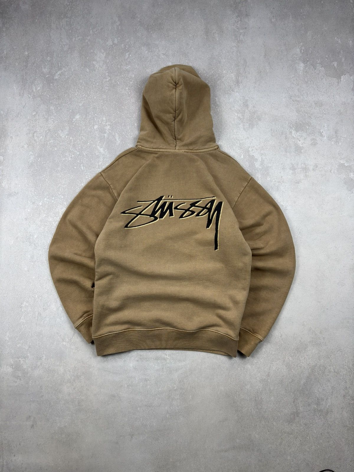 Stussy Stussy x Our Legacy Shadow Pigment Dyed Desert Hoodie USA Size US M / EU 48-50 / 2 - 9 Thumbnail