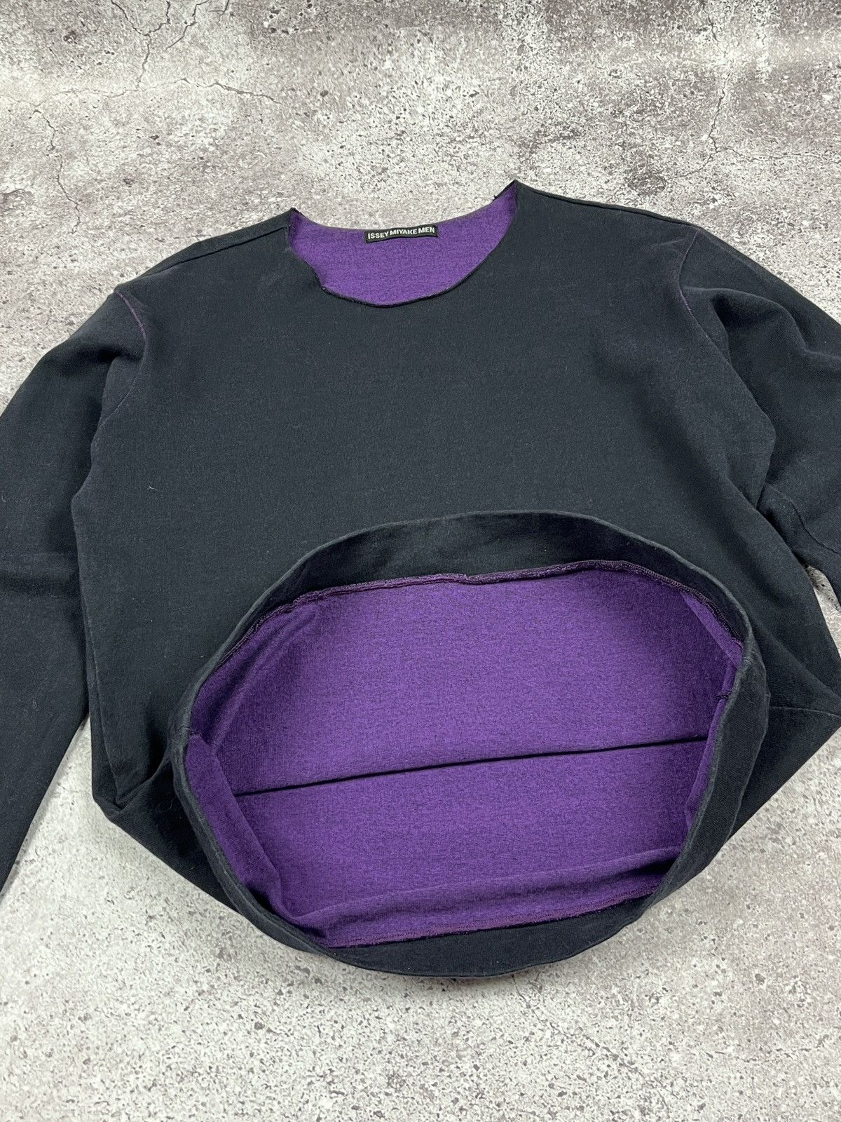 Issey Miyake × Japanese Brand × Vintage Rare Vintage🔥Issey Miyake Men Destroyed Collar Size US M / EU 48-50 / 2 - 9 Thumbnail
