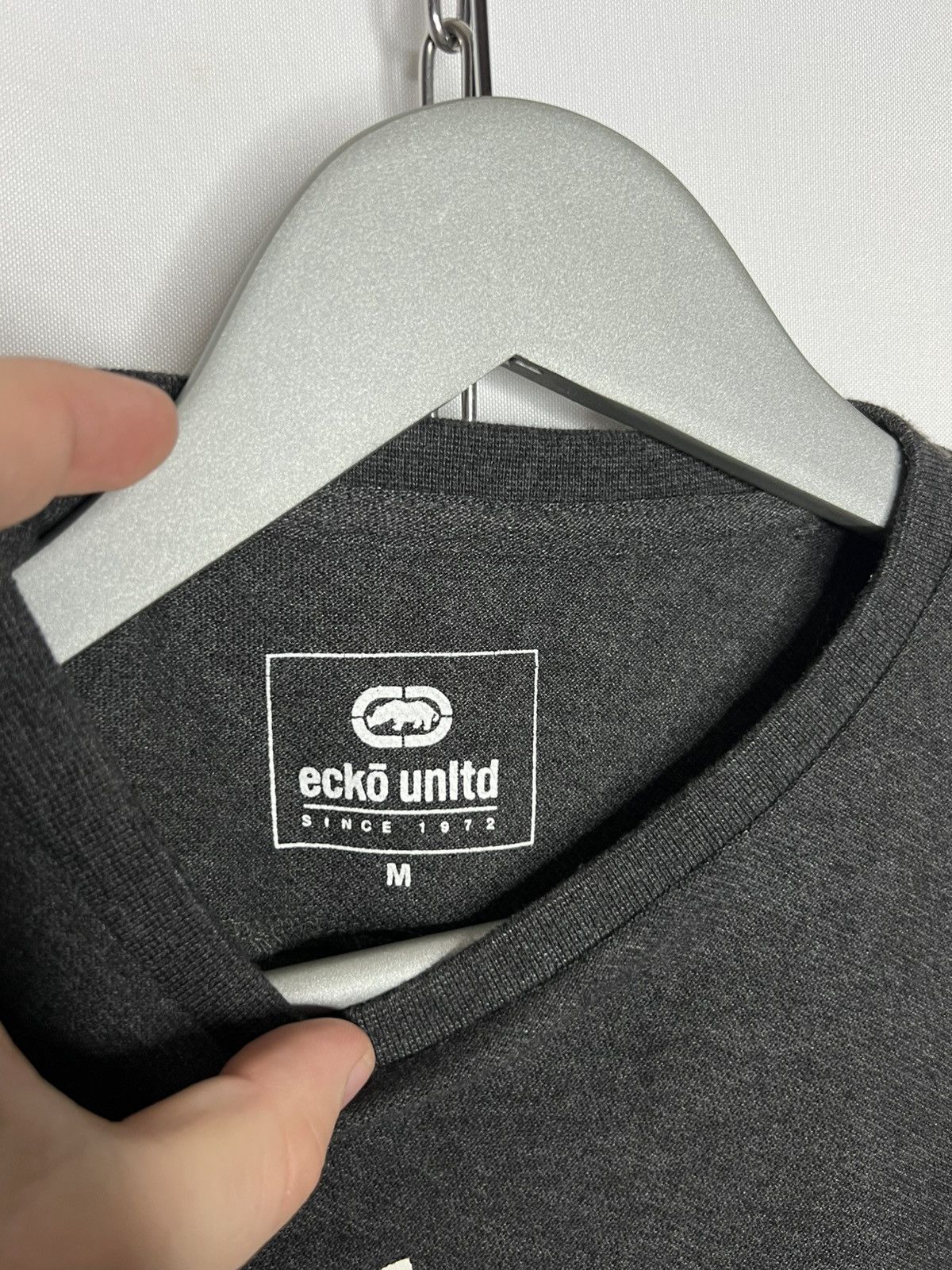 Ecko Unltd. Ecko Unlimited Unltd Long Sleeve T-Shirt Tee Big Logo Size US M / EU 48-50 / 2 - 6 Thumbnail