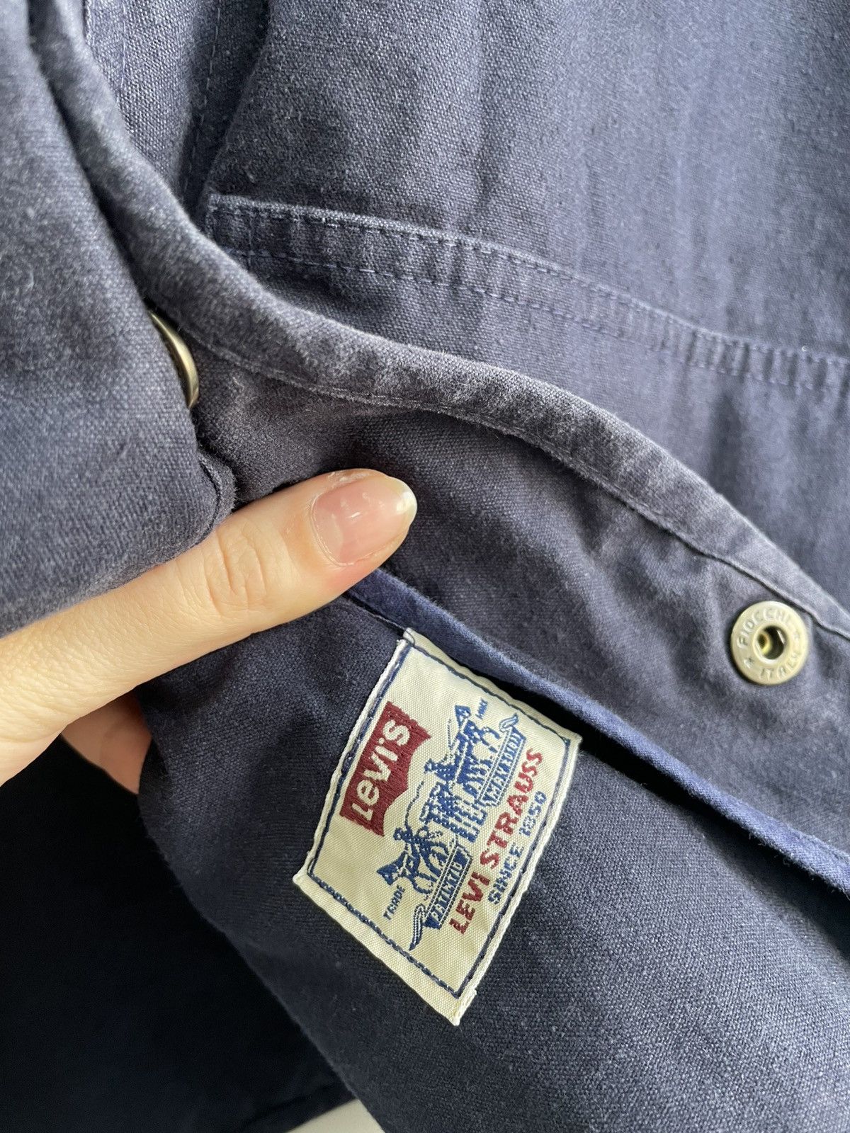 Levi's Multipocket Levis jacket vest 90s USA Size US XL / EU 56 / 4 - 8 Thumbnail