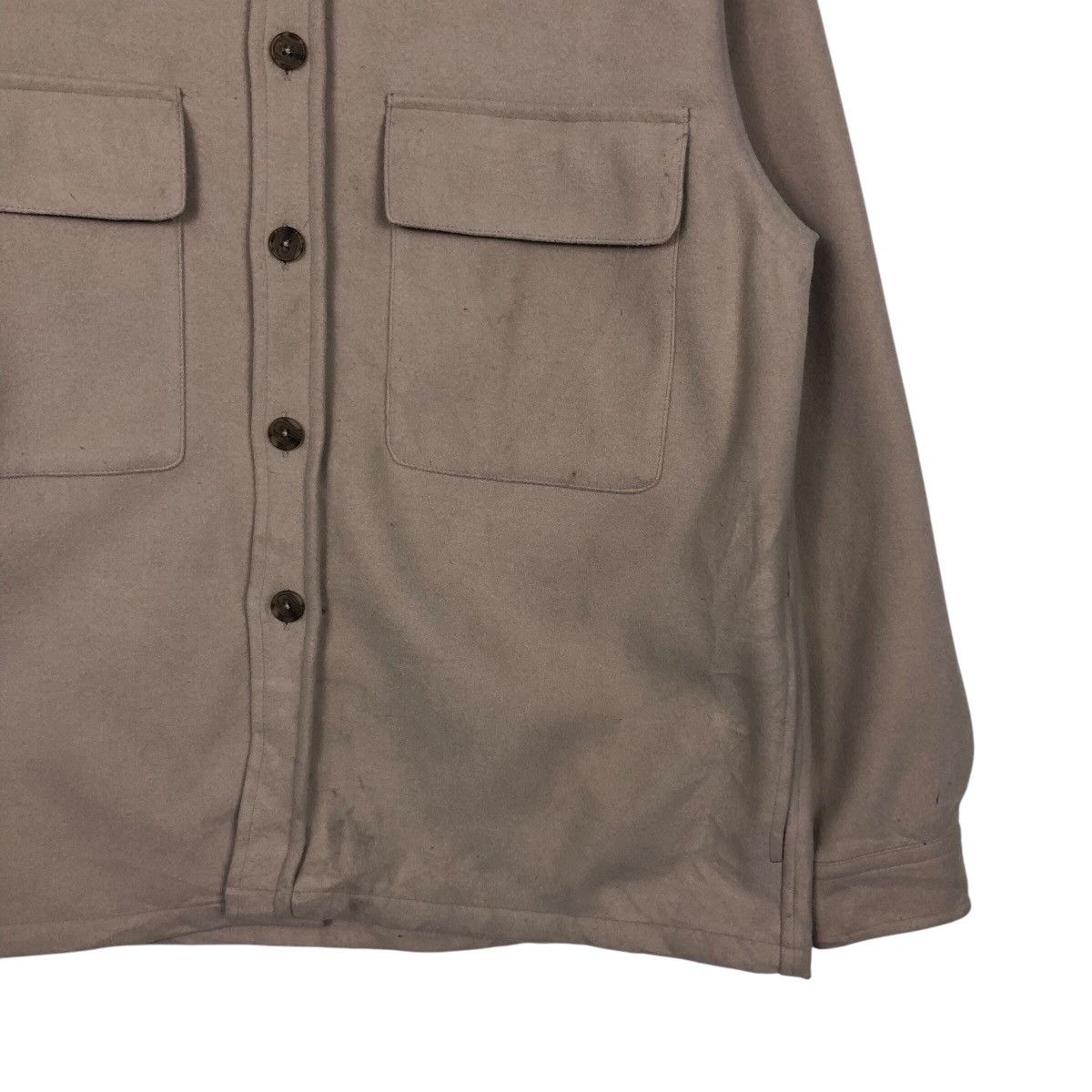 Beams Plus 📌Vintage Wool Chore Jacket Beams Heart Button Issey Miyake Size US M / EU 48-50 / 2 - 6 Thumbnail
