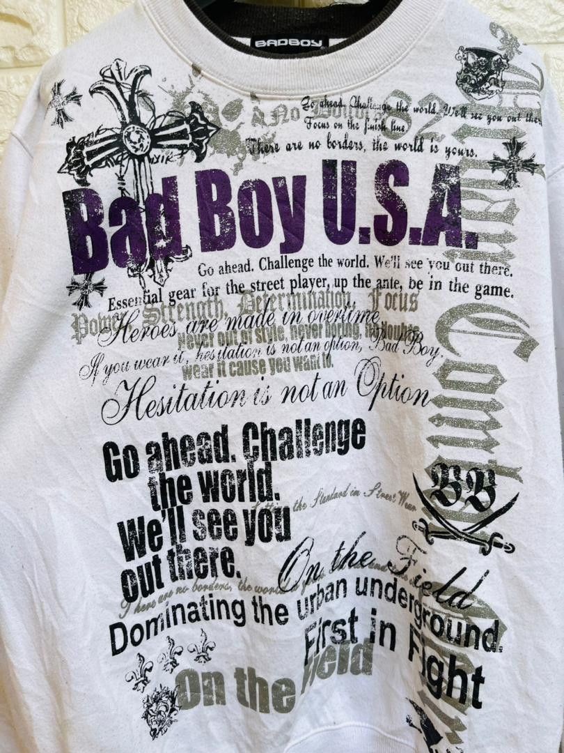 Japanese Brand Vintage Bad Boy Hip Hop Streetwear Fashion Style Size US L / EU 52-54 / 3 - 4 Thumbnail