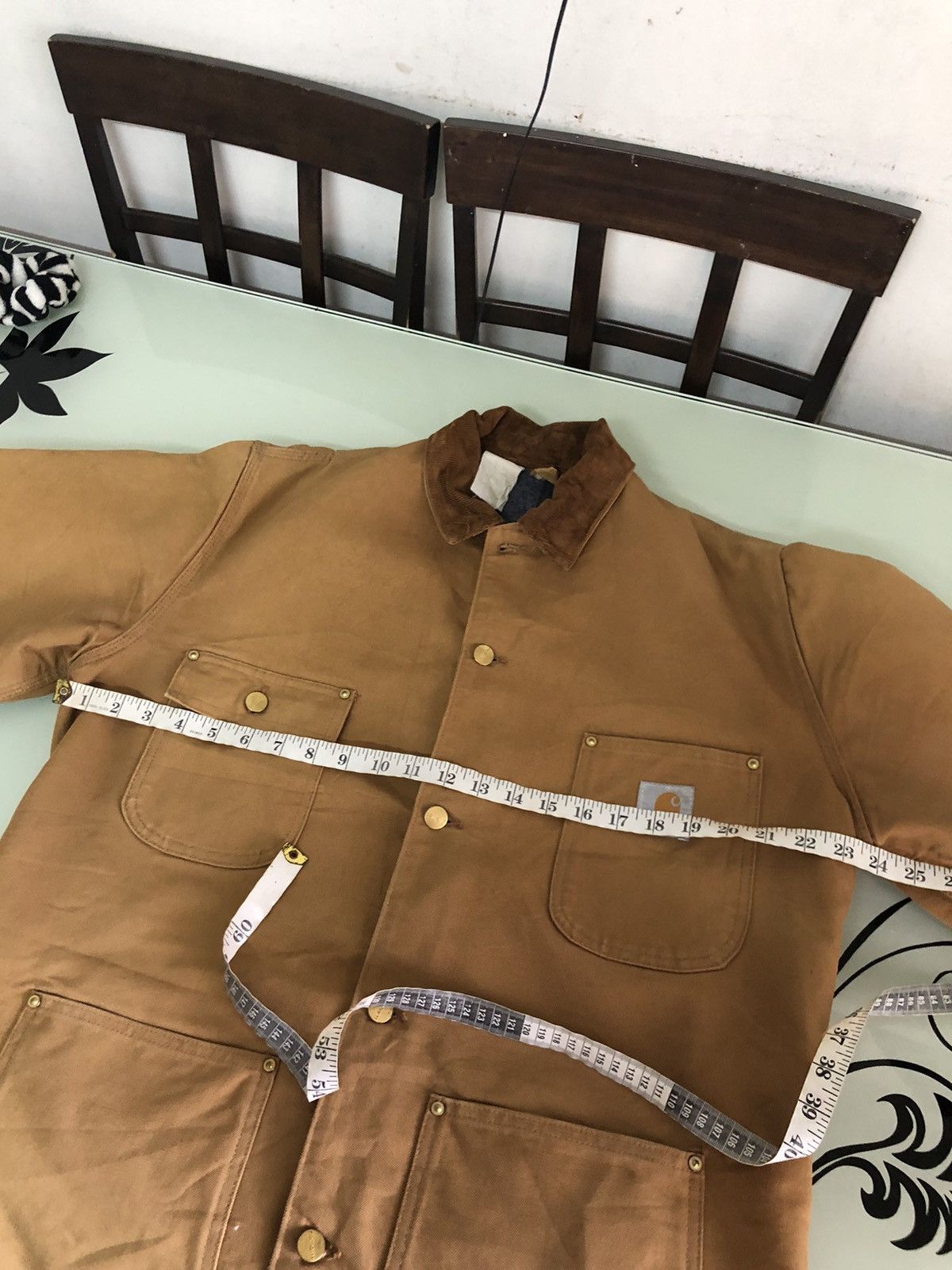 Carhartt Vintage 90s Carhartt Detroit Michigan Jacket Size US L / EU 52-54 / 3 - 12 Thumbnail
