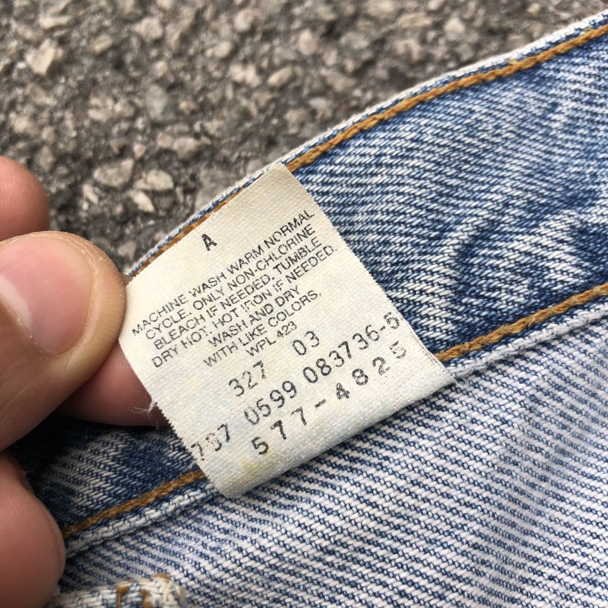Levi's × Vintage Vintage Y2K Levi’s Carpenter Jeans Size US 33 - 12 Thumbnail