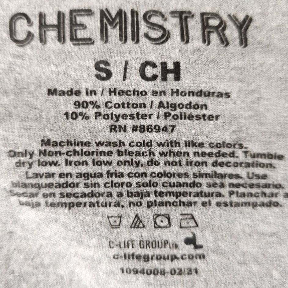 Sunflower Chemistry Sunflower T Shirt Mens Large Gray Crew Neck Short Sleeve Floral Sunflower Women? Not applicable Size US L / EU 52-54 / 3 - 7 Thumbnail