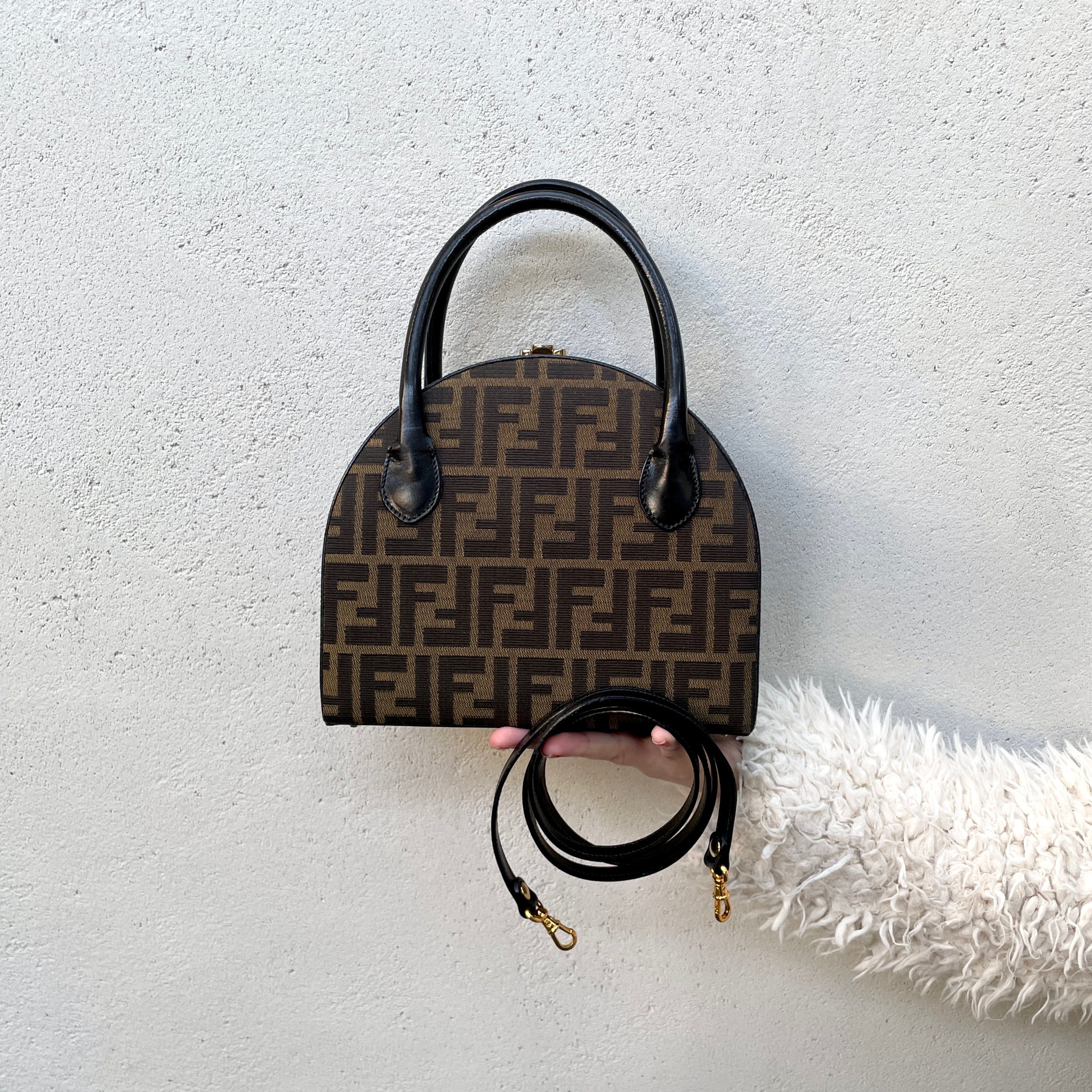 Fendi Fendi Zucca Vanity Bag With Strap Size ONE SIZE - 1 Thumbnail