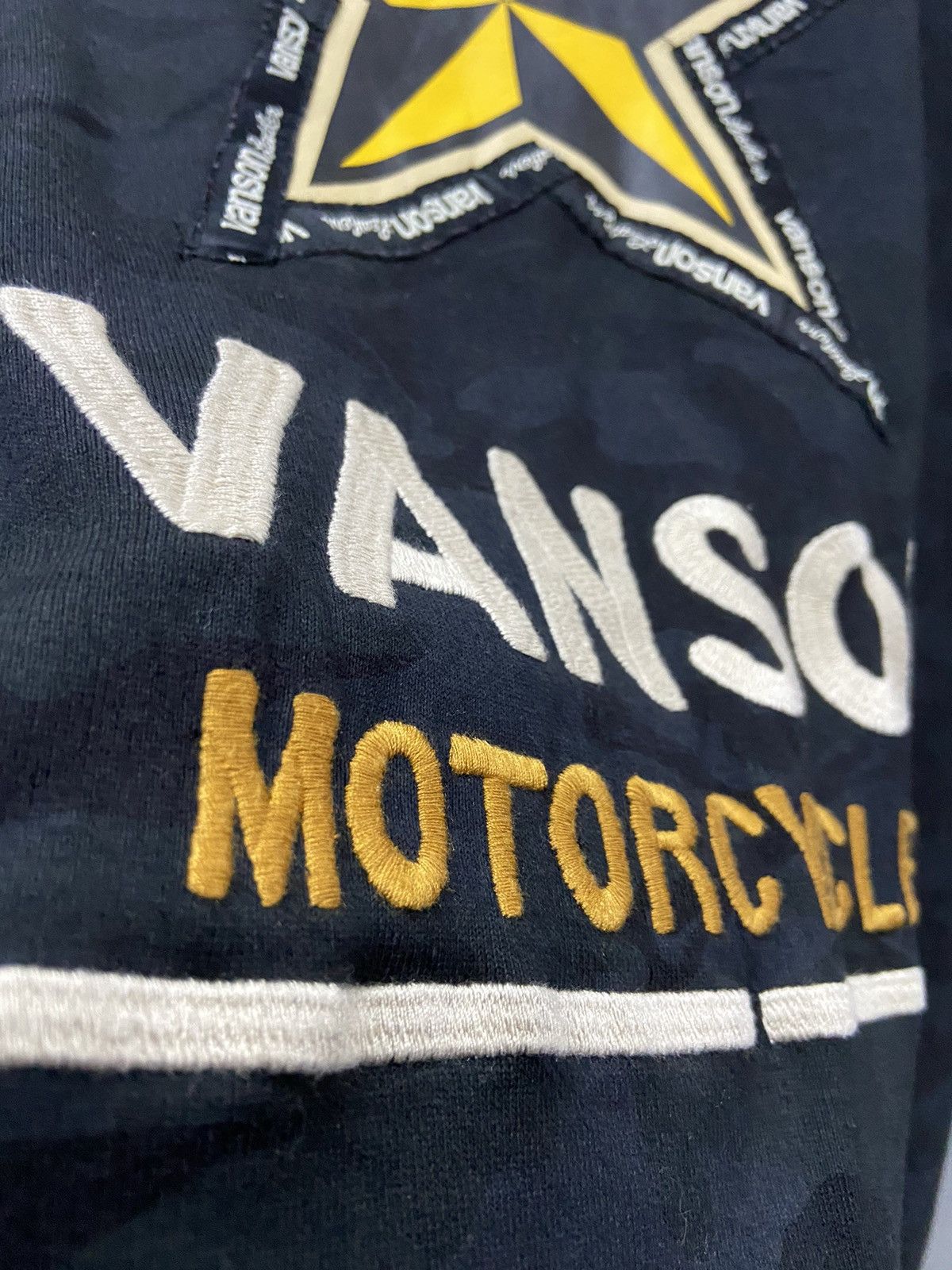 Vanson Leathers VANSON LEATHERS MOTORCYCLES SKULL LONG SLEEVE Size US XL / EU 56 / 4 - 9 Thumbnail