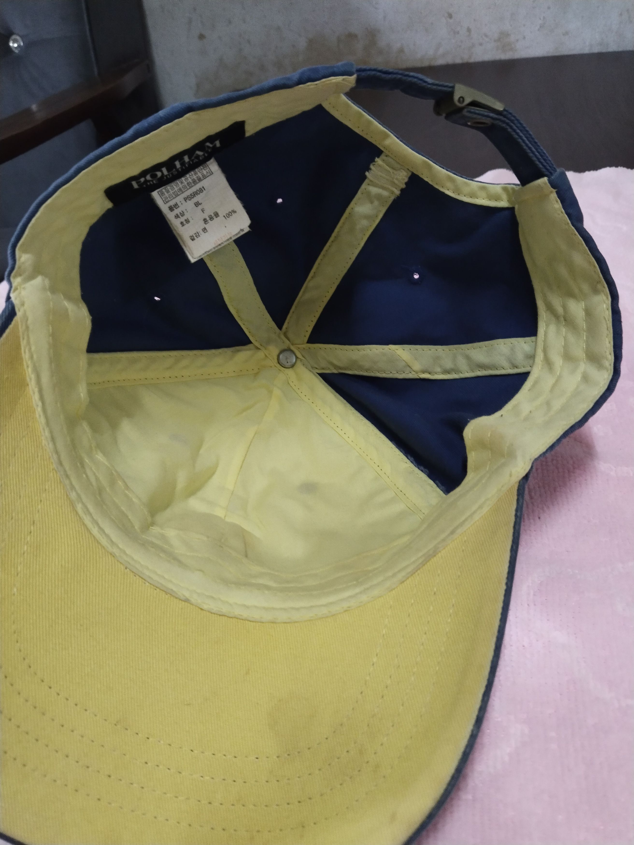 Designer VINTAGE SUN FADED POLHAM CAP ADJUSTABLE CLIP Size ONE SIZE - 5 Thumbnail