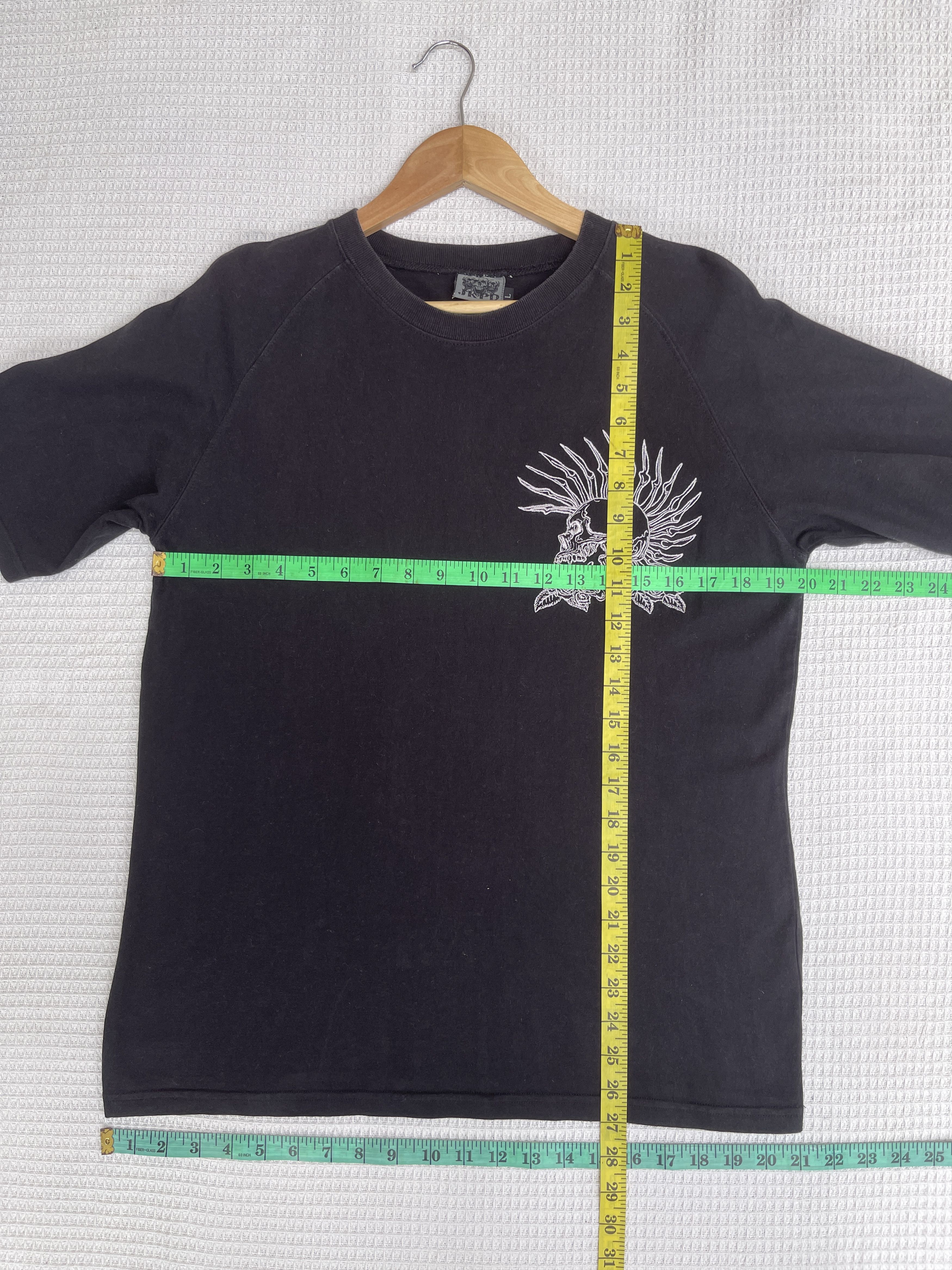 Hysteric Glamour Last Drop🔥Vtg Junkys Paradise Punk Rock Embroidered T-Shirt Size US L / EU 52-54 / 3 - 9 Thumbnail