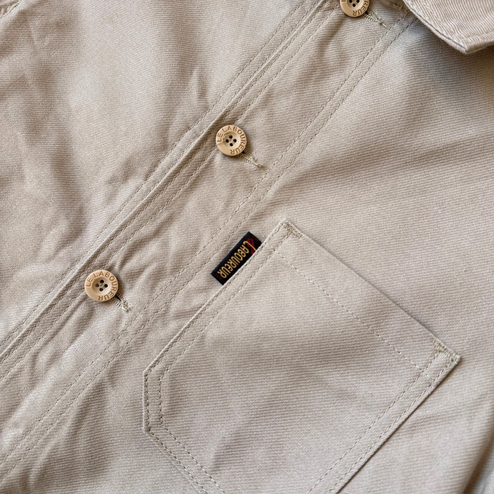 Le Laboureur Le Laboureur Work Jacket French Made Size US S / EU 44-46 / 1 - 9 Thumbnail