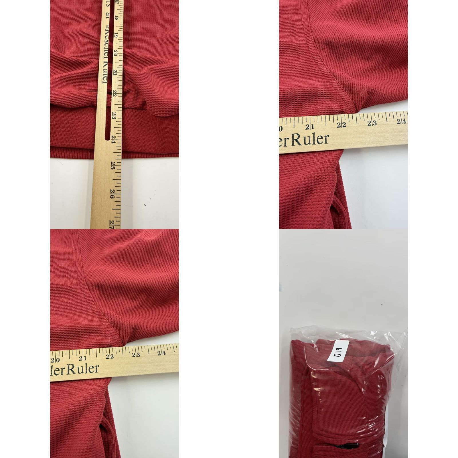 Vintage Forrester's Golf Sweater Mens Medium Red 1/4 Zip Pullover Waffle Knit Mock Neck Long Sleeve Pullover Dress Shirt? Size US M / EU 48-50 / 2 - 9 Thumbnail