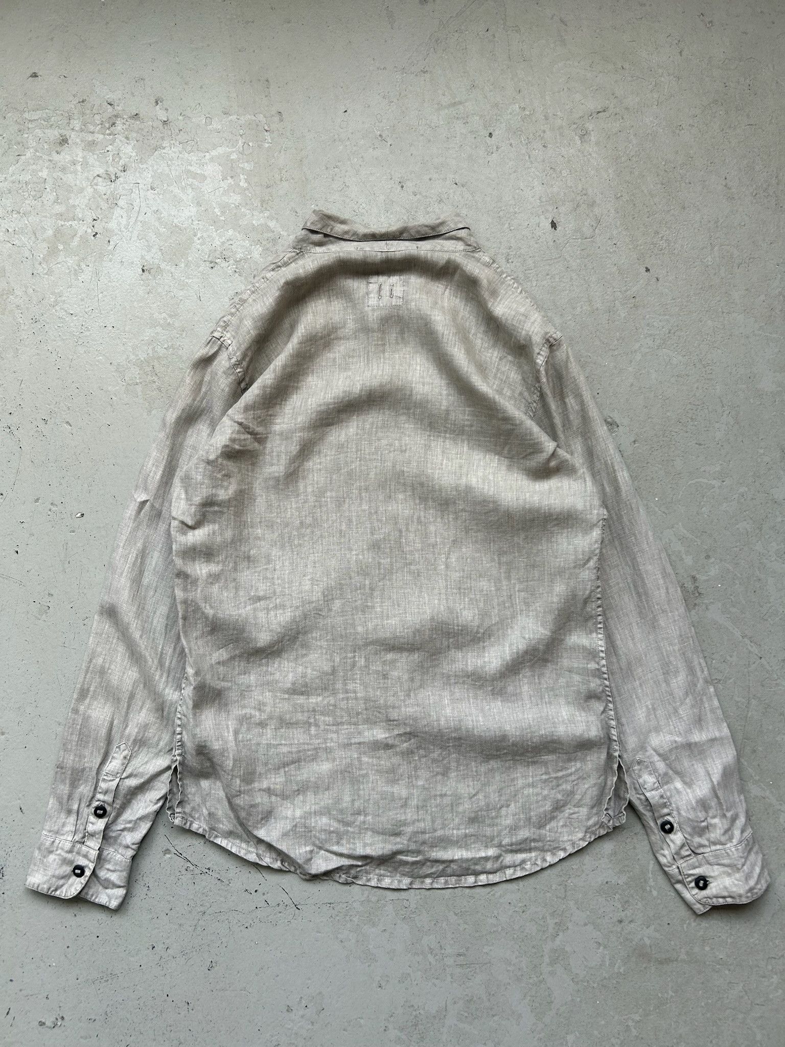 hannes roether Hannes Roether Linnen Stone Wash Button Up Size US S / EU 44-46 / 1 - 3 Thumbnail