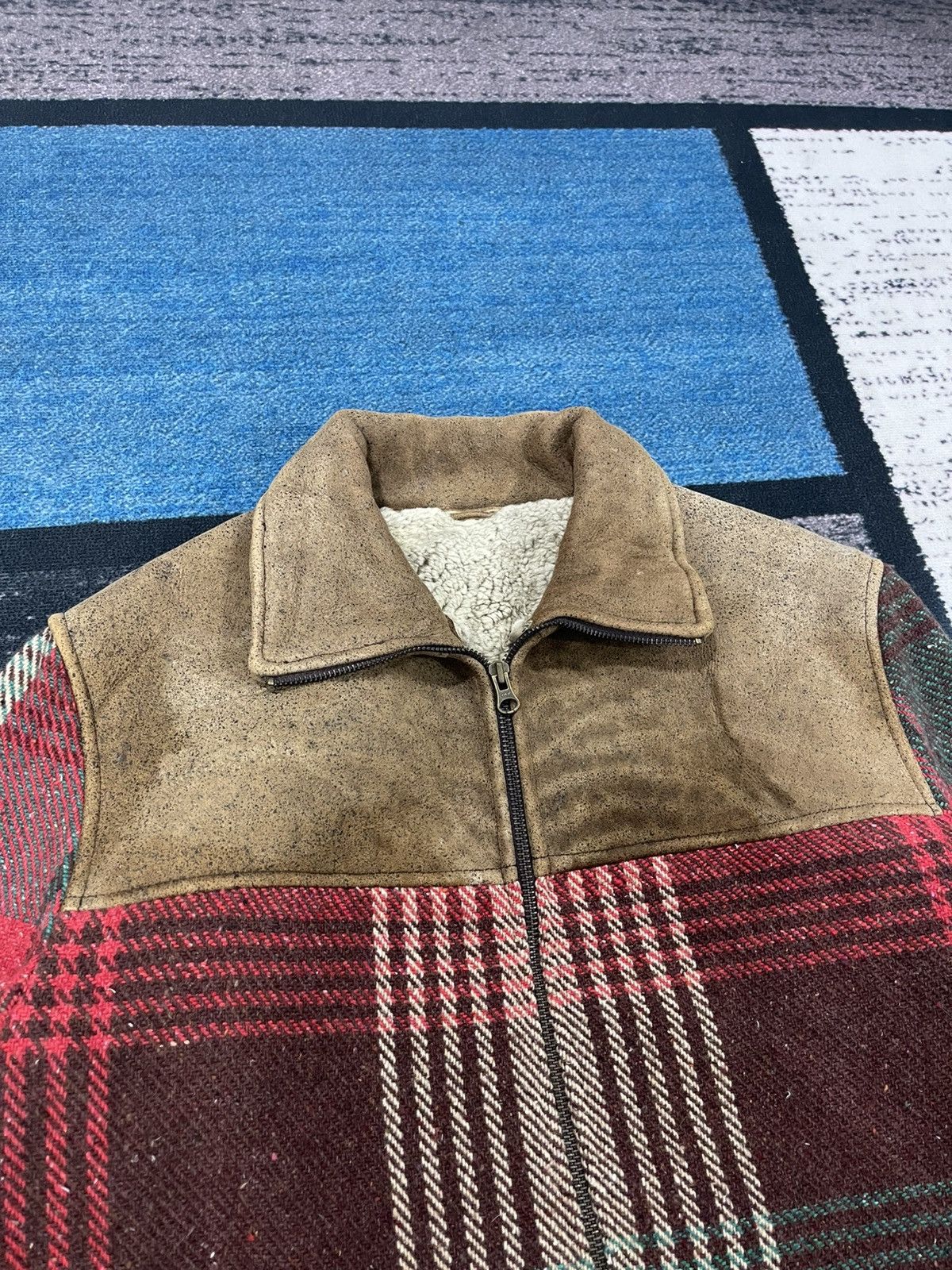 Beams Plus × Vintage Vintage Beams Y.Akamine Plaid Wool Jacket Size US L / EU 52-54 / 3 - 9 Thumbnail