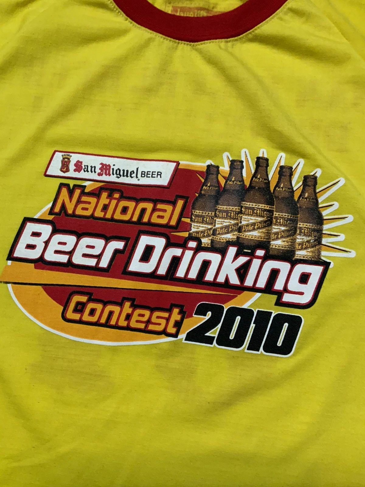 Other San Miguel Pale Pilsen Brewery Beer Drinking Contest T-Shirt Size US S / EU 44-46 / 1 - 6 Thumbnail