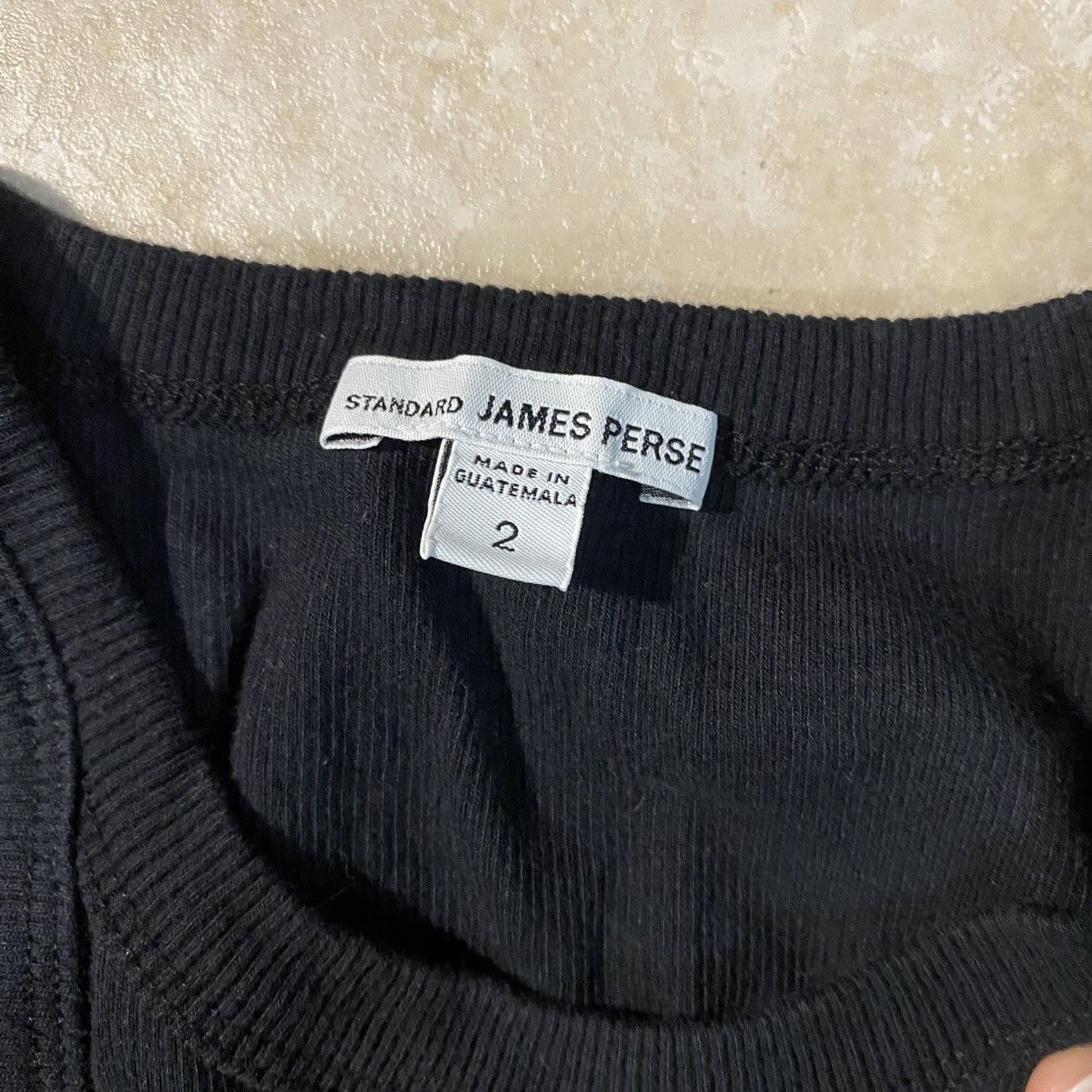 James Perse High Neck Ribbed Cotton Tank Tops Size M / US 6-8 / IT 42-44 - 7 Thumbnail