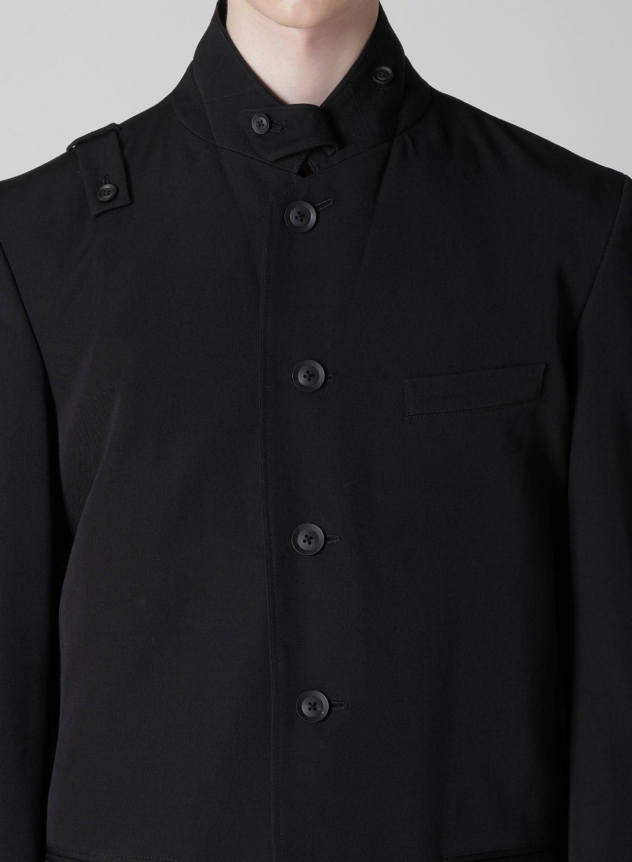 Yohji Yamamoto Yohji Yamamoto REGULATION GABARDINE 5BUTTONS JACKET BLAZER Size US L / EU 52-54 / 3 - 9 Thumbnail