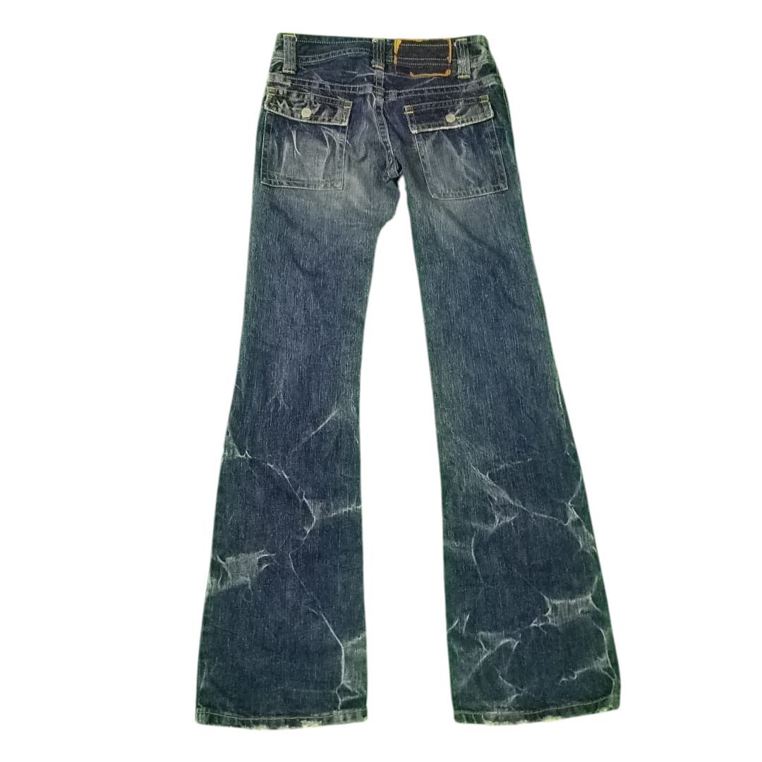 Hysteric Glamour Vintage Hysteric Glamour Bush Flare Jean Size 29" - 2 Thumbnail
