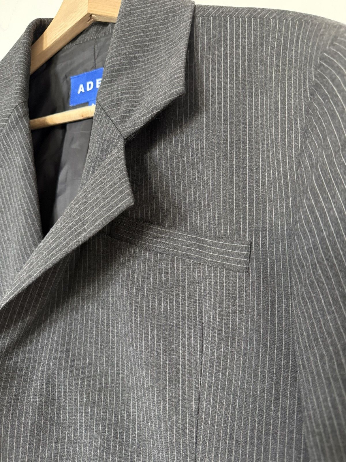 Ader Error Ader Error grey pinstriped blazer design casual relaxed Size US S / EU 44-46 / 1 - 4 Thumbnail