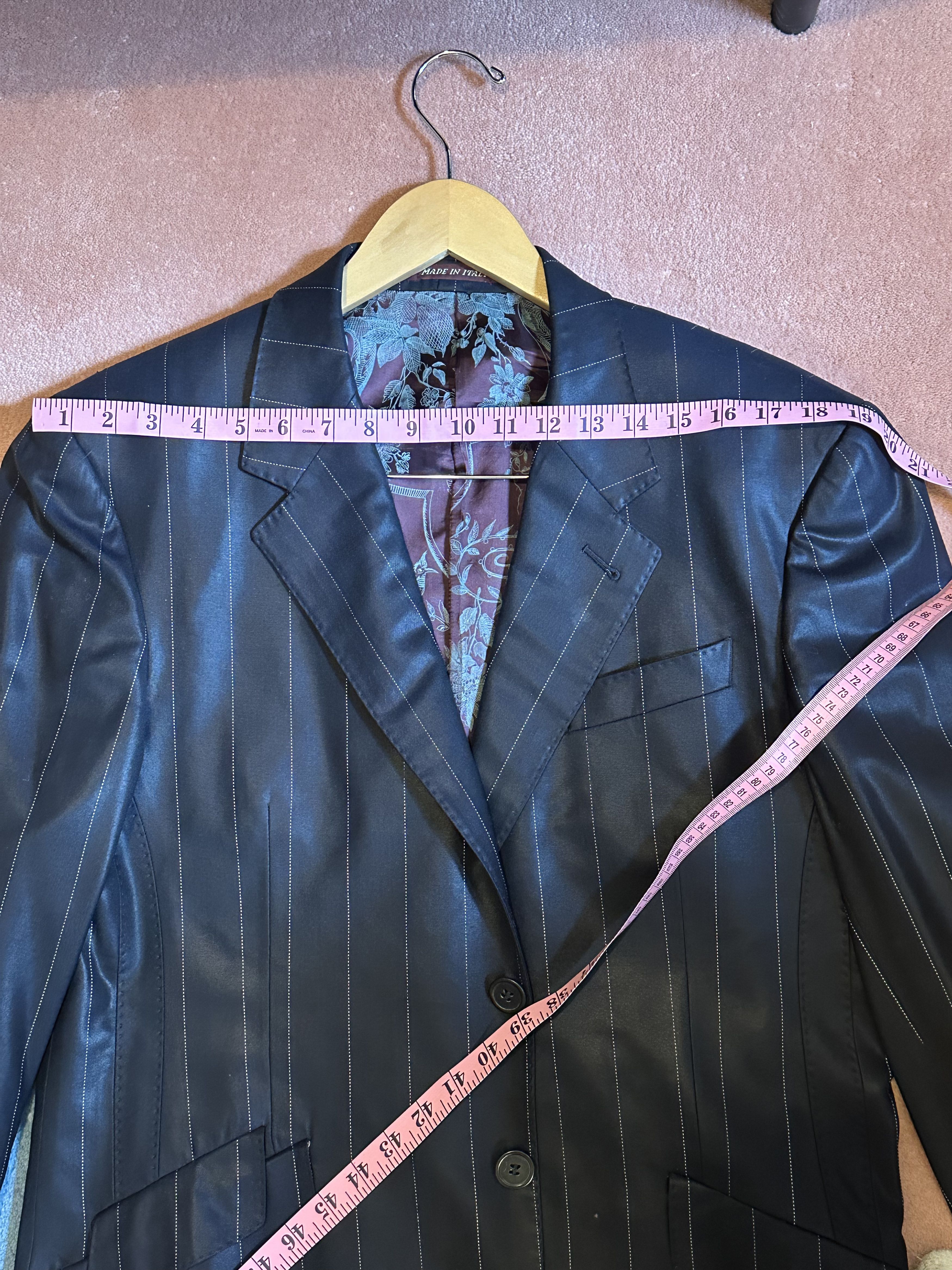 Paul Smith Vintage Paul Smith Pinstripe Suit Size 44R - 6 Thumbnail