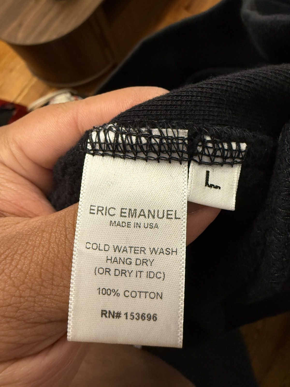 Eric Emanuel Eric Emanuel Bolt Hoodie Size Large (NEW) Size US L / EU 52-54 / 3 - 6 Thumbnail