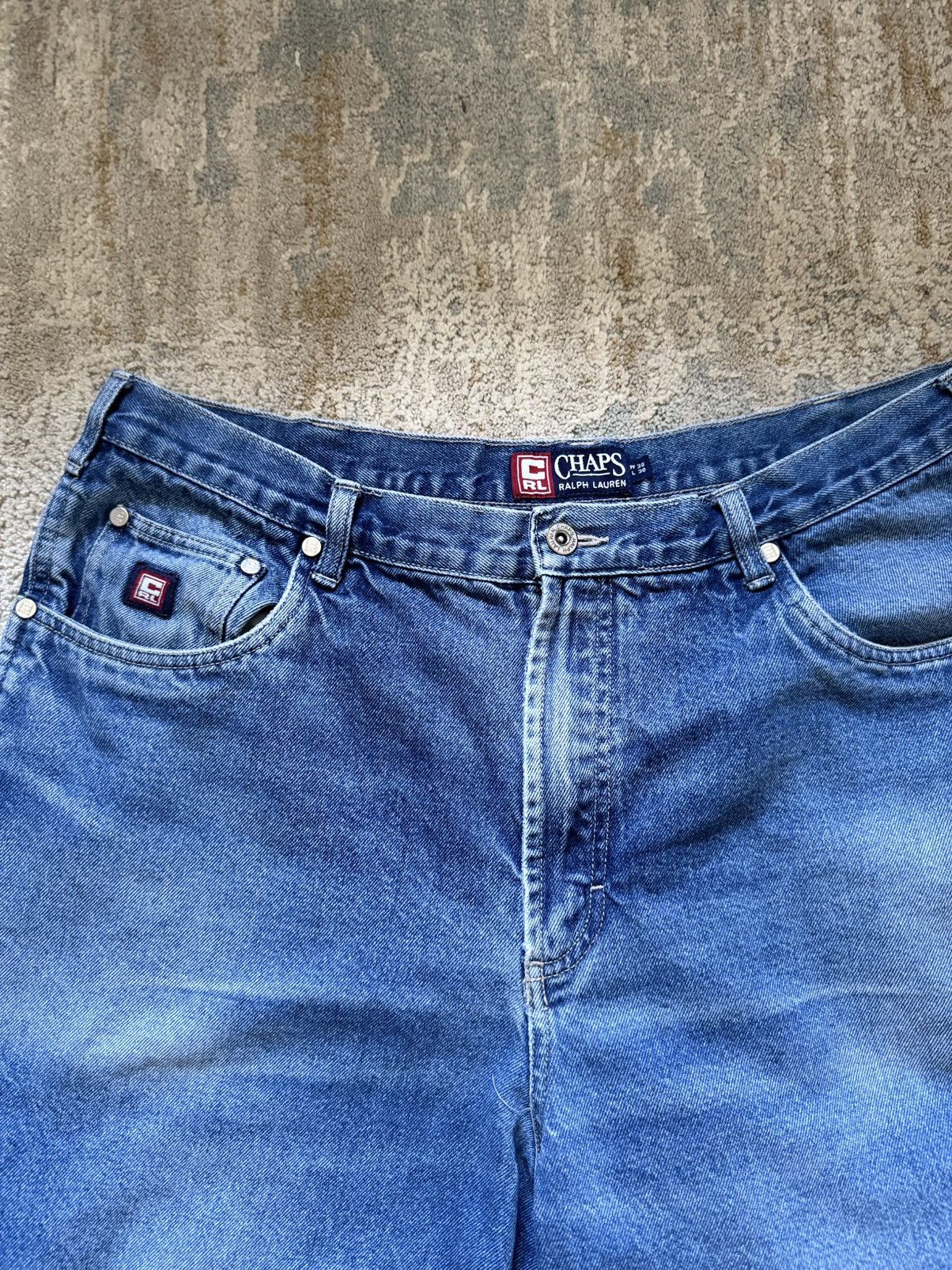 Chaps Ralph Lauren Vintage 90s Chaps Ralph Lauren Cargo Jeans Size US 38 / EU 54 - 3 Thumbnail