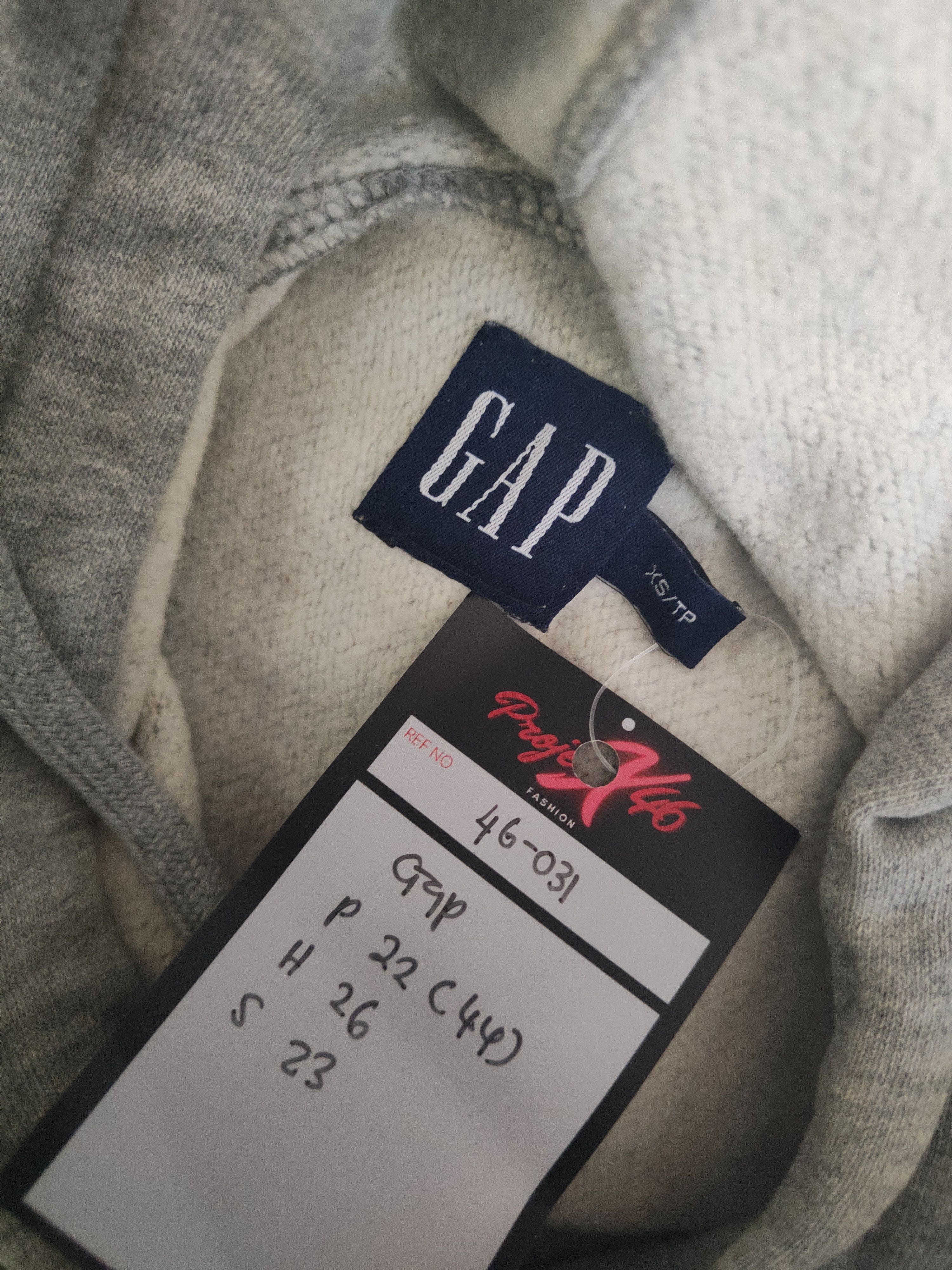 Gap DL Gap Gray Hoodie Sweatshirts #46-031 Size US XS / EU 42 / 0 - 12 Thumbnail